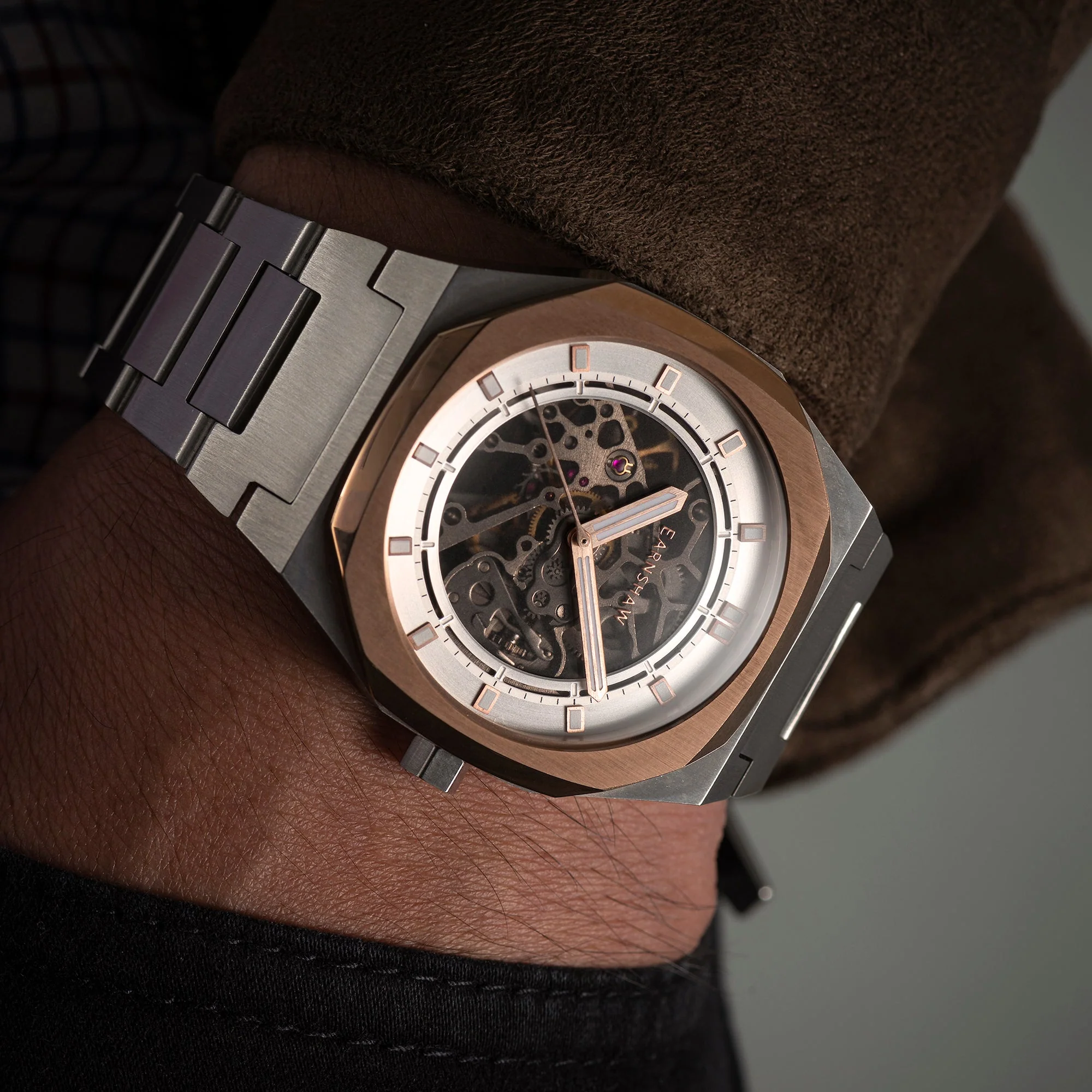 Drake Skeleton  Automatic White Dial / Stainless Steel | White Dial - Image 4