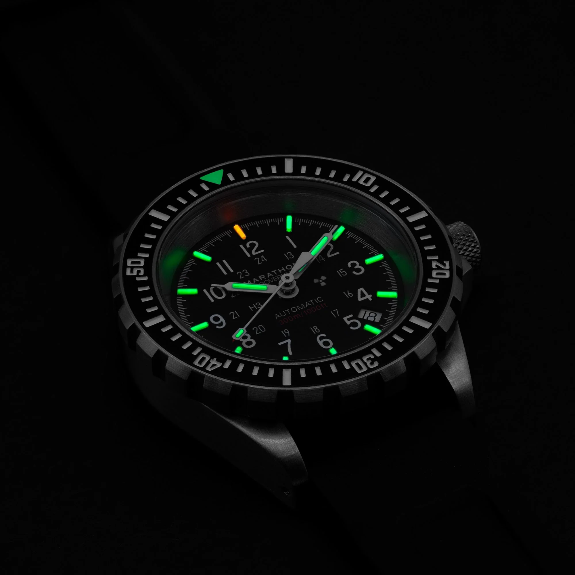 Dive SS/BKSS 3PC RUBBER (WW194006SS-0030) | Black Dial - Image 2