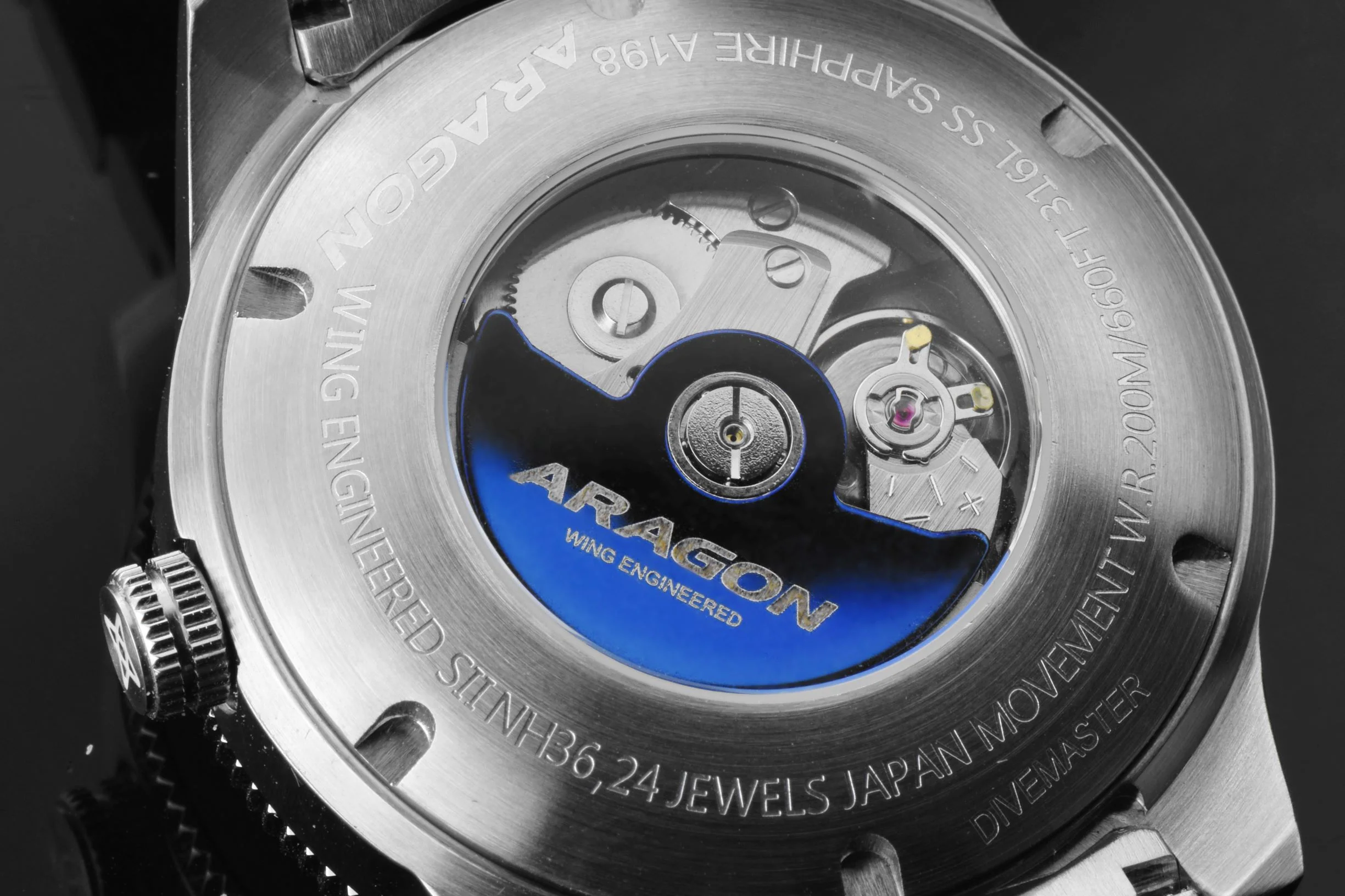 Divemaster 42 NH36 Automatic Blue Dial | Blue Dial Dial - Image 5