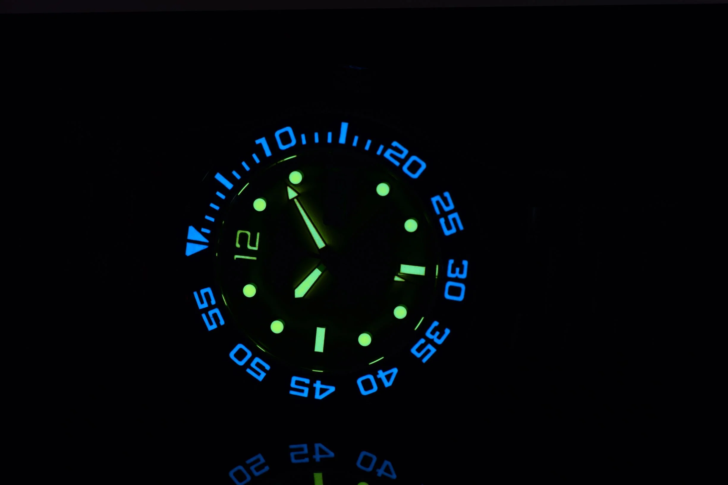 Divemaster 42 NH36 Automatic (Bracelet) Lime Green Dial | Lime Green Dial Dial - Image 5