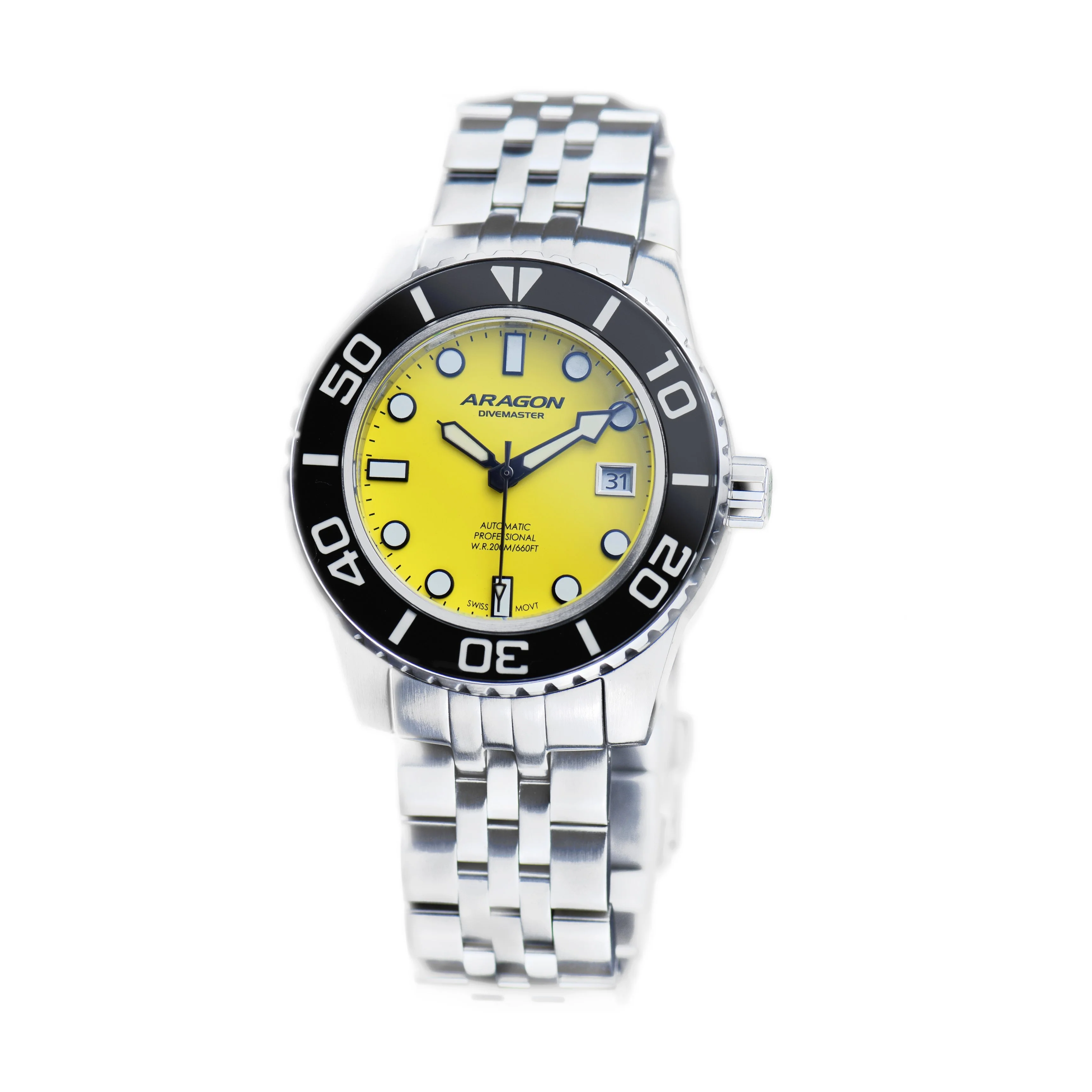 Divemaster 42 Swiss R150 Automatic Yellow Dial | Yellow Dial