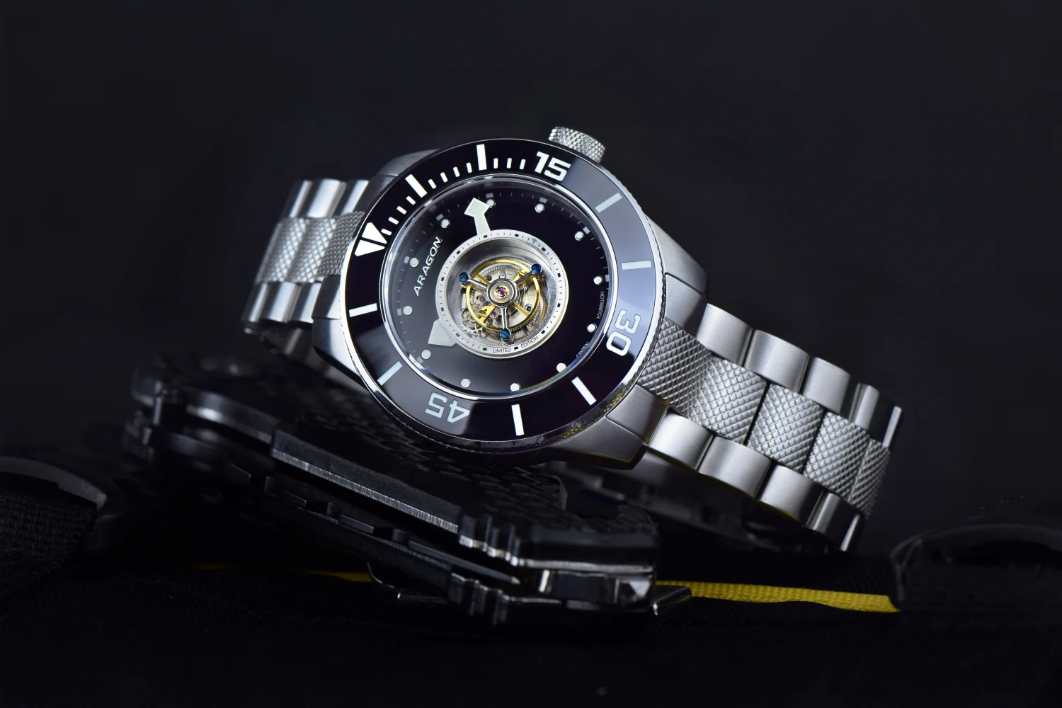 Divemaster Central Tourbillon Automatic 50mm - Black Dial | Black Dial - Image 2