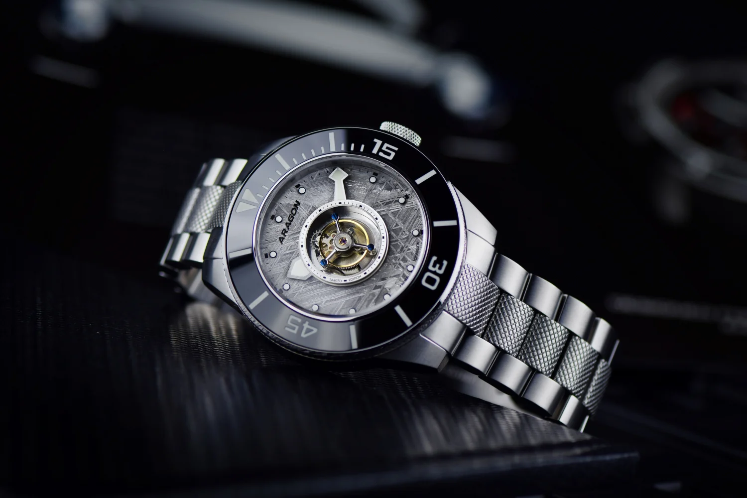 Divemaster Central Tourbillon Automatic 50mm - Meteorite dial - Image 2