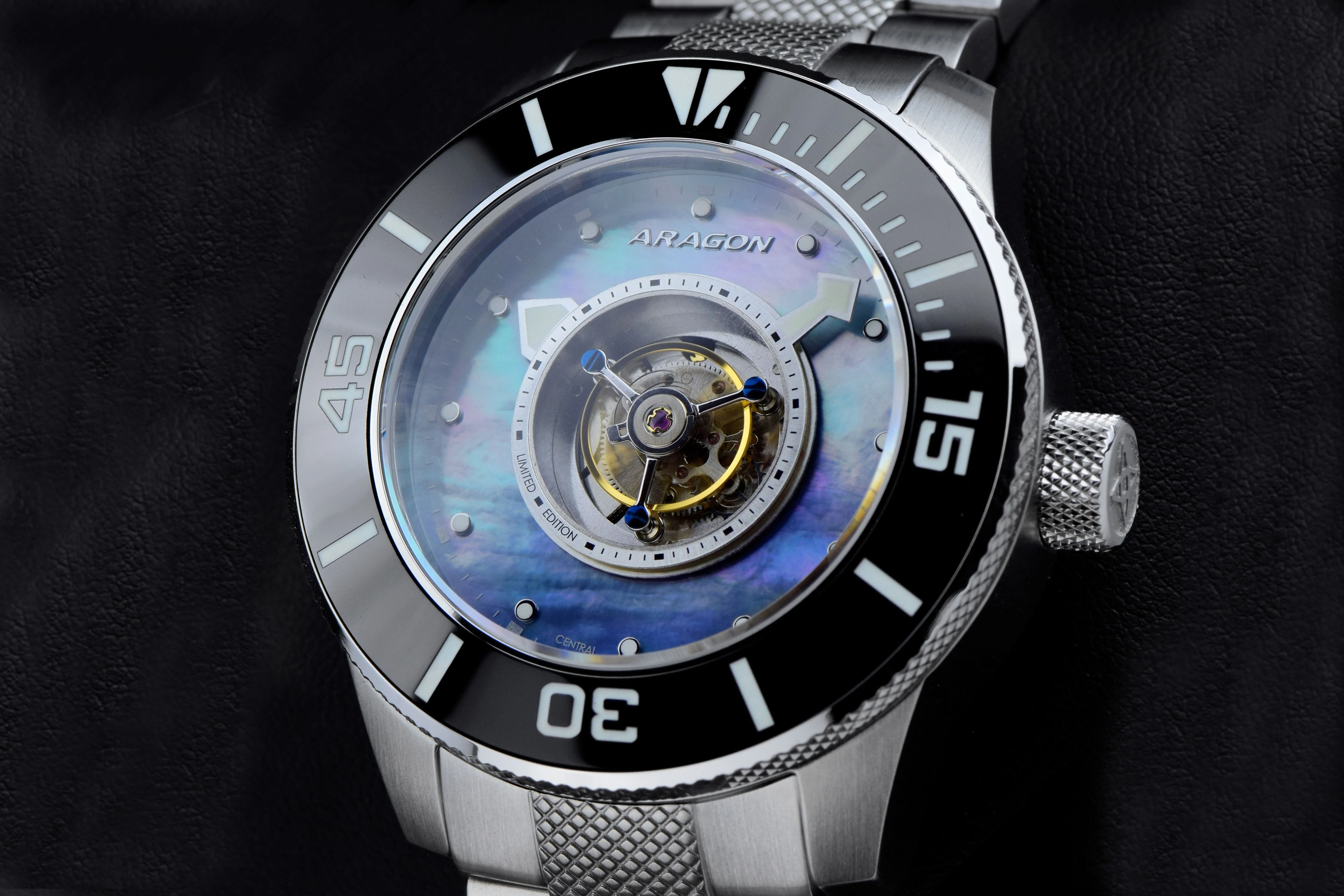 Divemaster Central Tourbillon Automatic 50mm - Mother of Pearl Dial | Mother of Pearl Dial - Image 3