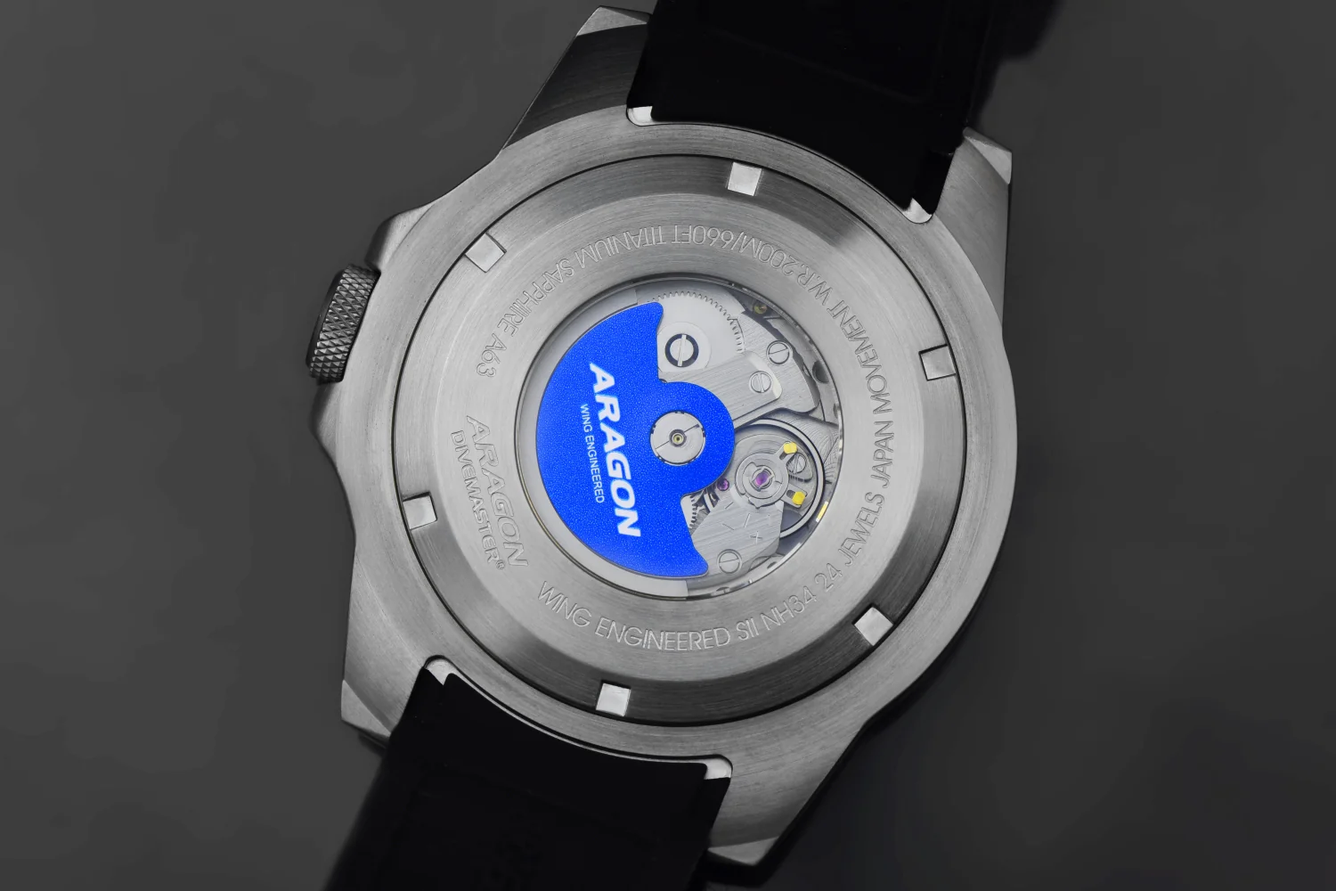 Divemaster TI GMT 50mm LE Pink Dial | Pink Dial - Image 3