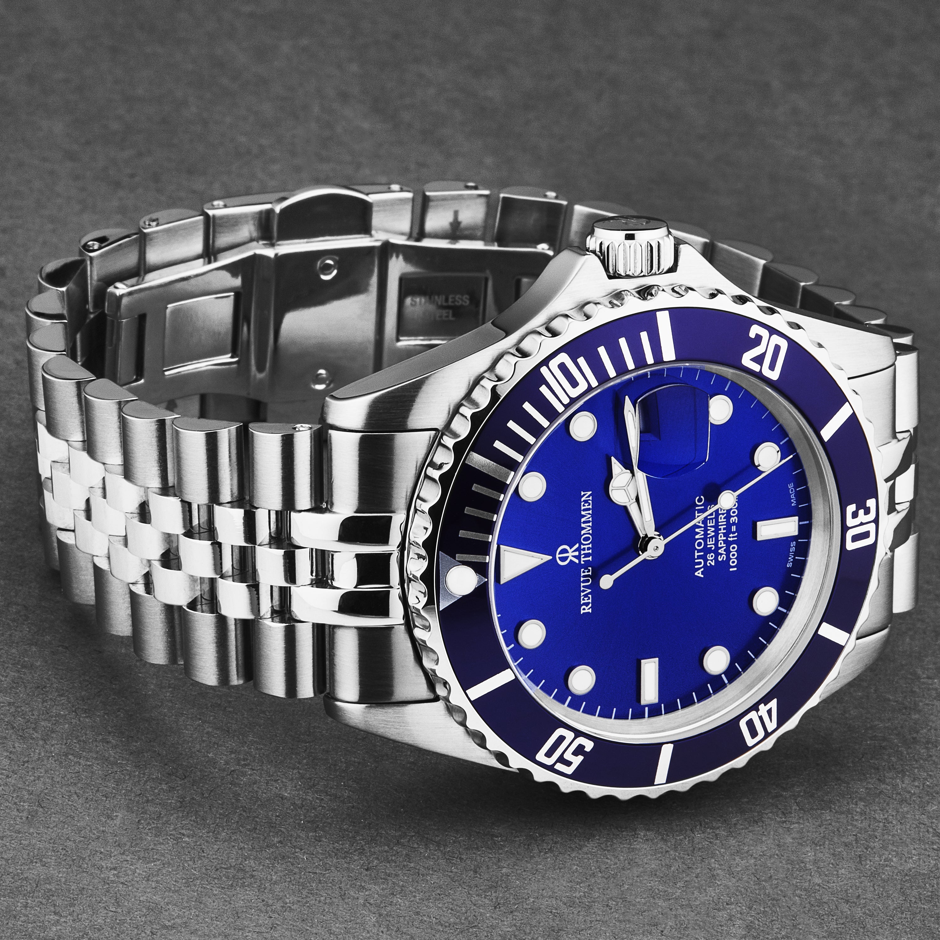 Diver 17571.2228 / Blue | Blue Dial - Image 2