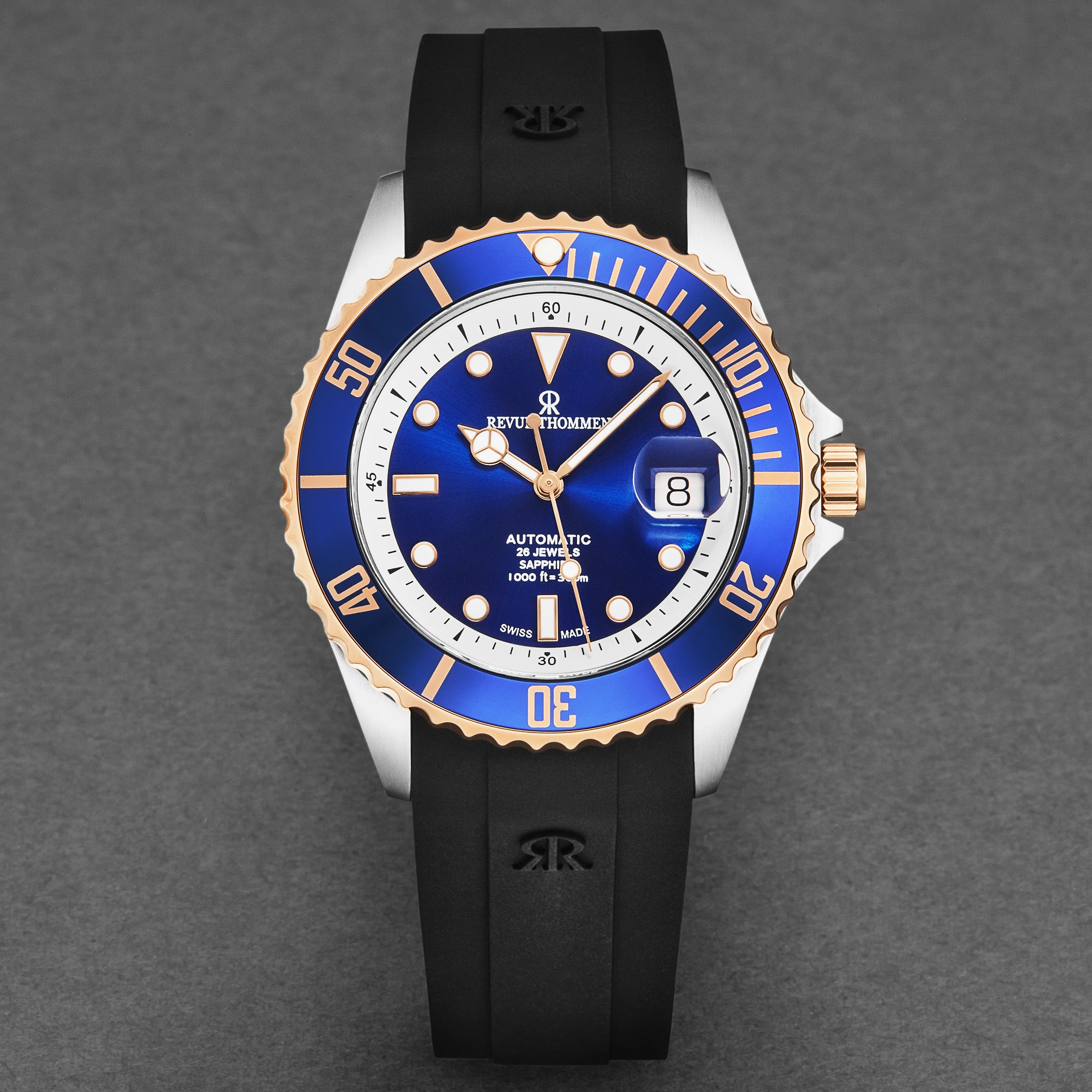 Diver 17571.2355 / Blue | Blue Dial - Image 4