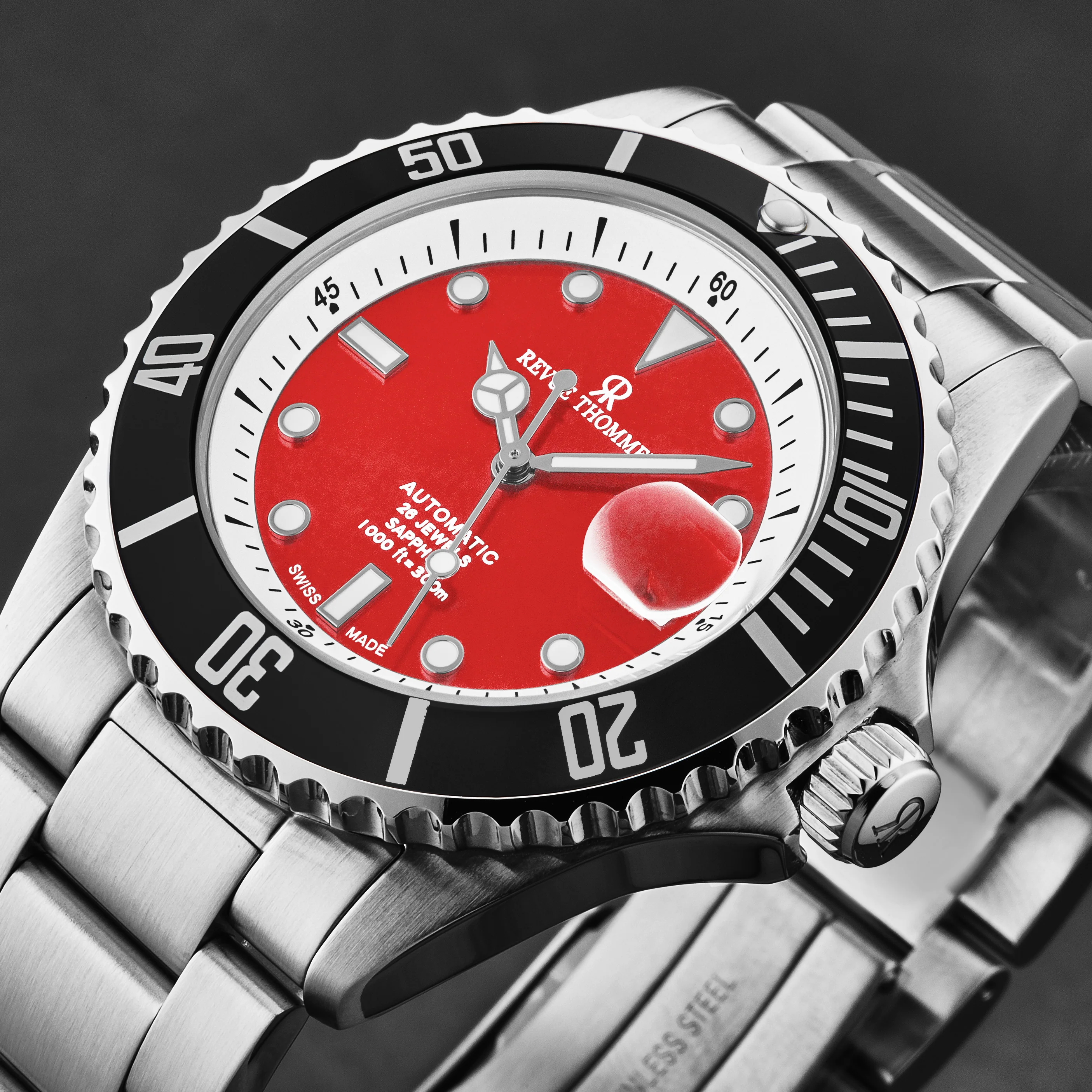 Diver 17571.2438 / Red | Red Dial - Image 4