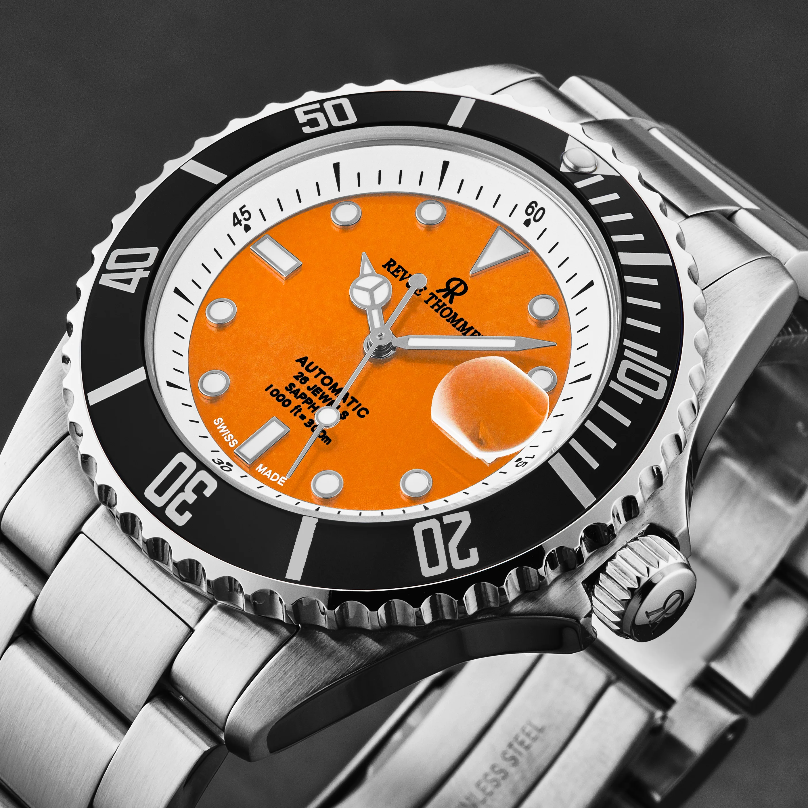 Diver 17571.2439 / Orange | Orange Dial - Image 4