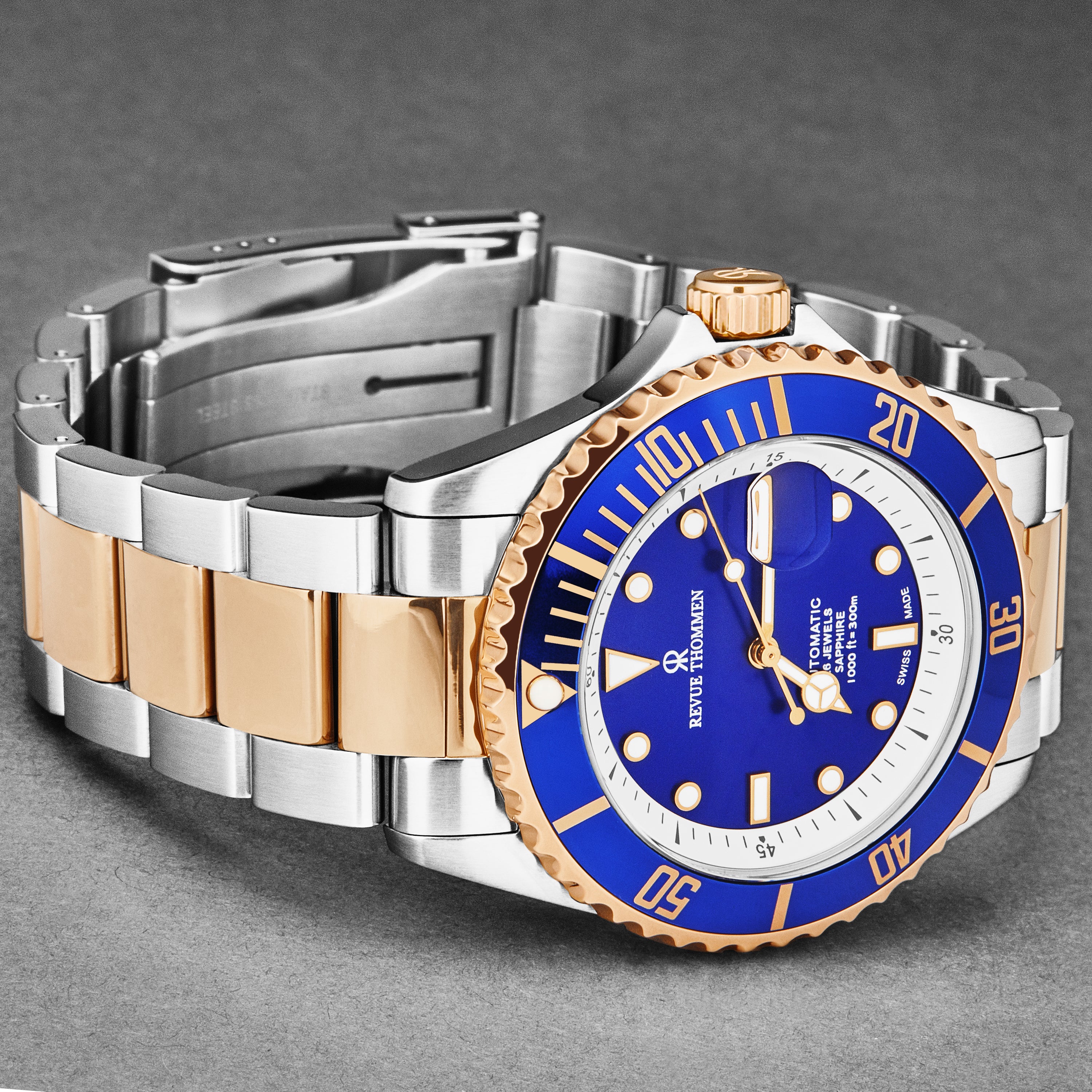 Diver 17571.2455 / Blue | Blue Dial - Image 2