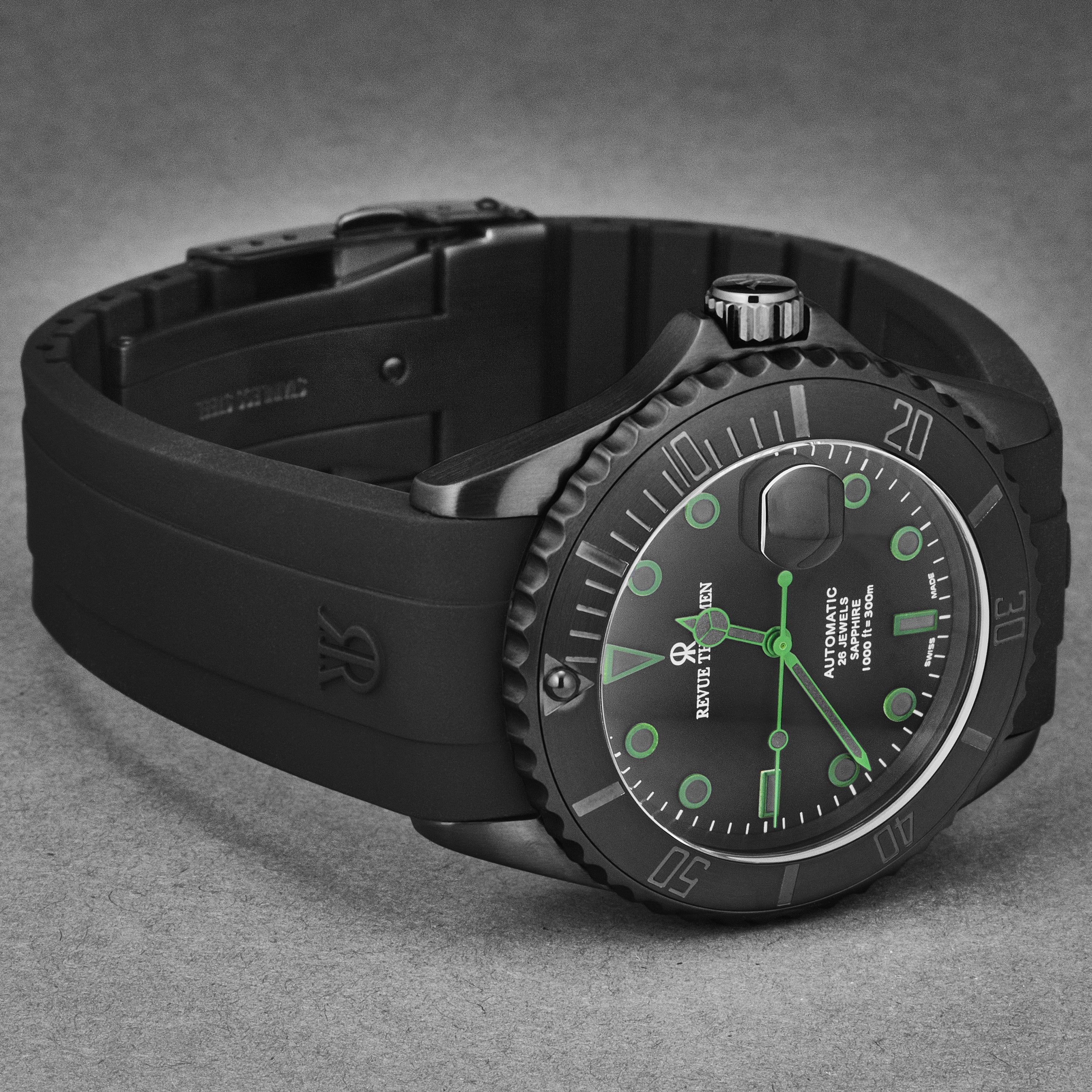 Diver 17571.2774 / Black | Black Dial - Image 2