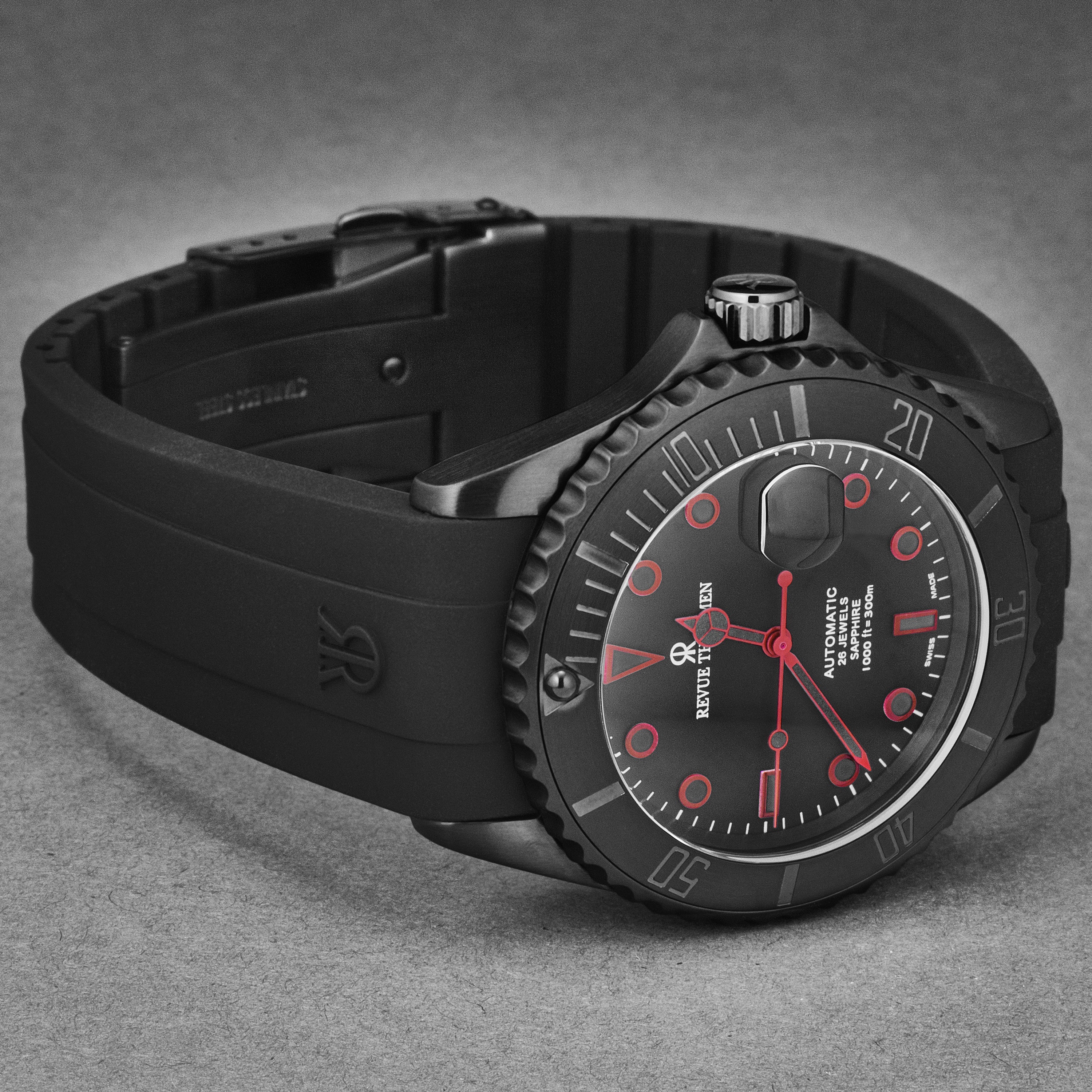 Diver 17571.2776 / Black | Black Dial - Image 2