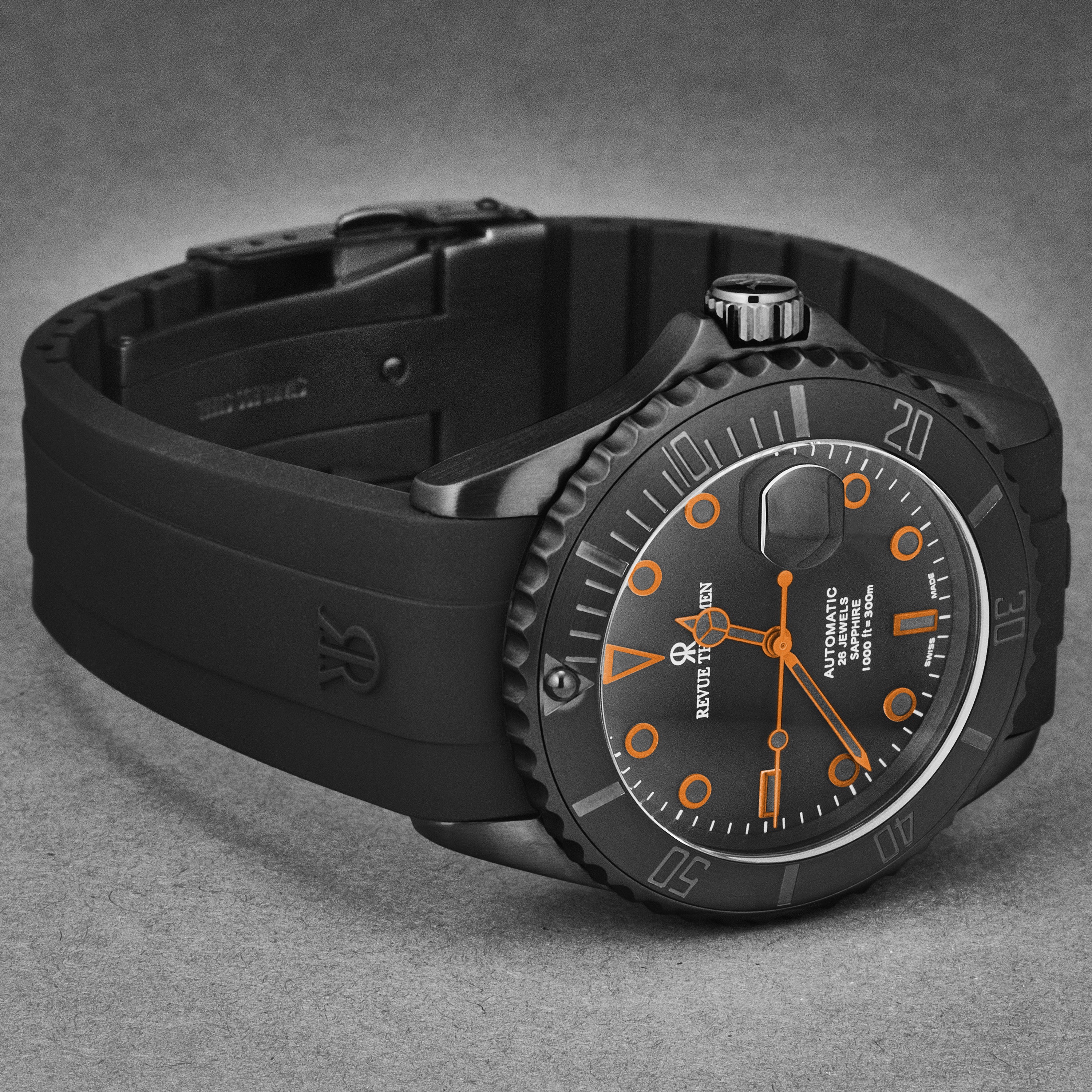 Diver 17571.2779 / Black | Black Dial - Image 2