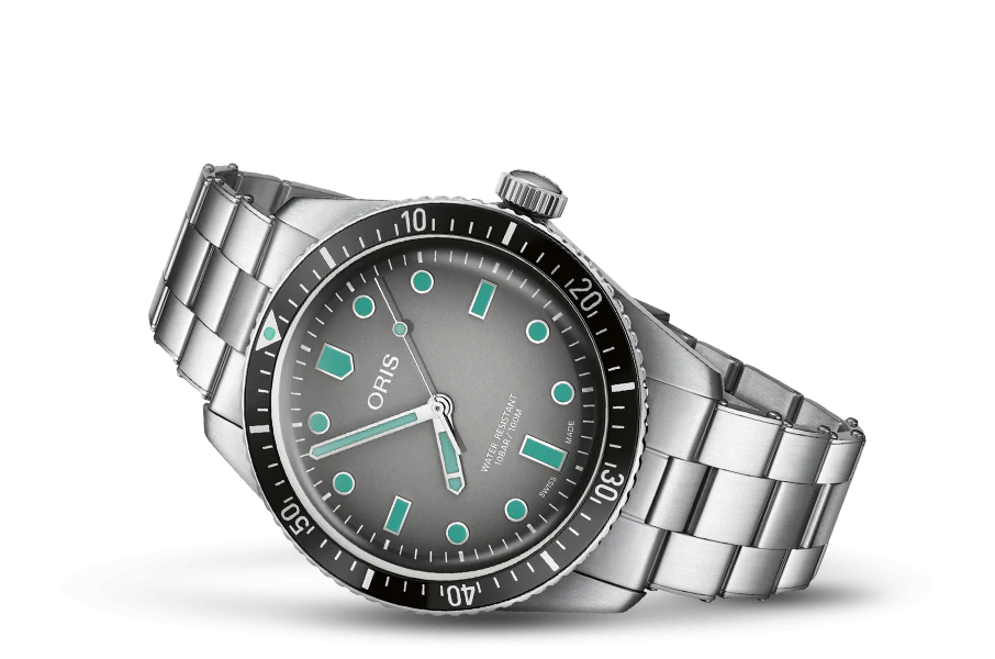Diver Sixty Five Grey dial / Steel bracelet | Gray Dial - Image 2