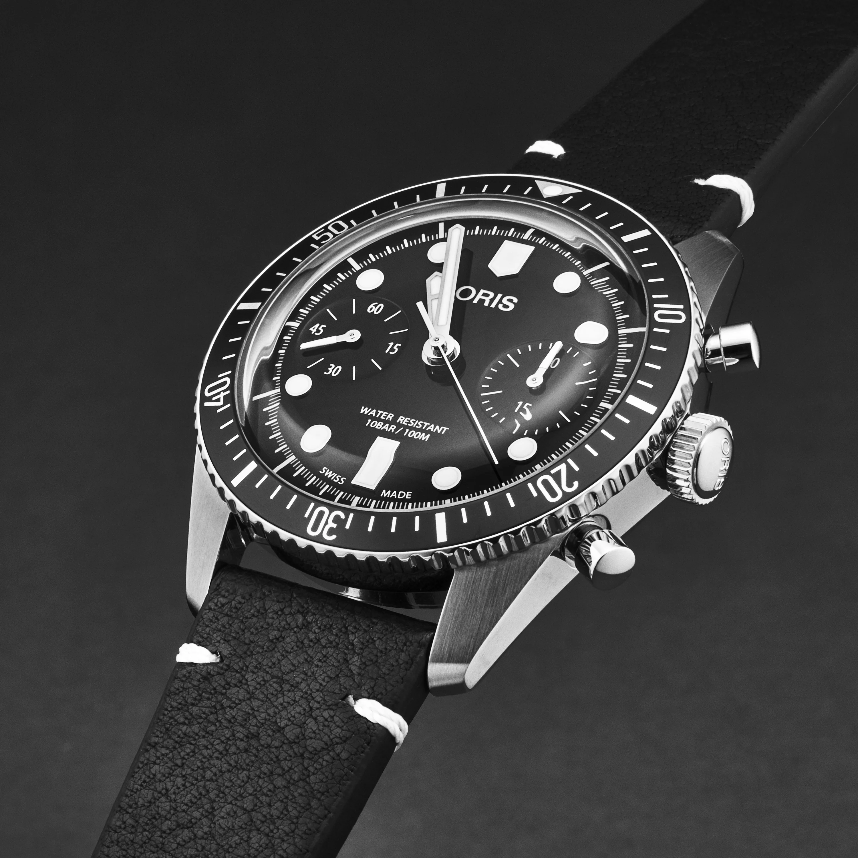 Diver Sixty-Five 77177914054LS / Black | Black Dial - Image 2