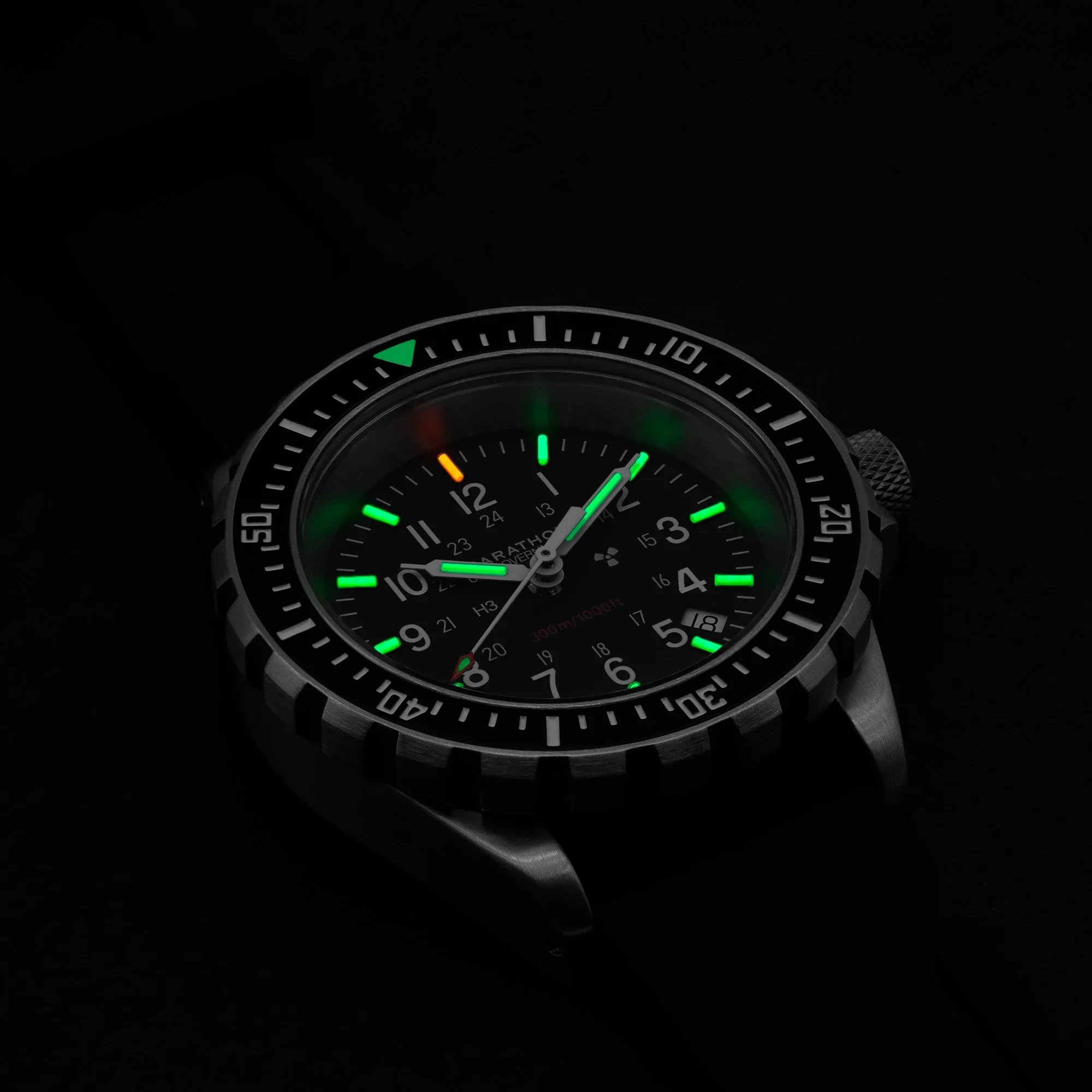 Dive SS/BKSS 3PC RUBBER (WW194007SS-0030) | Black Dial - Image 2