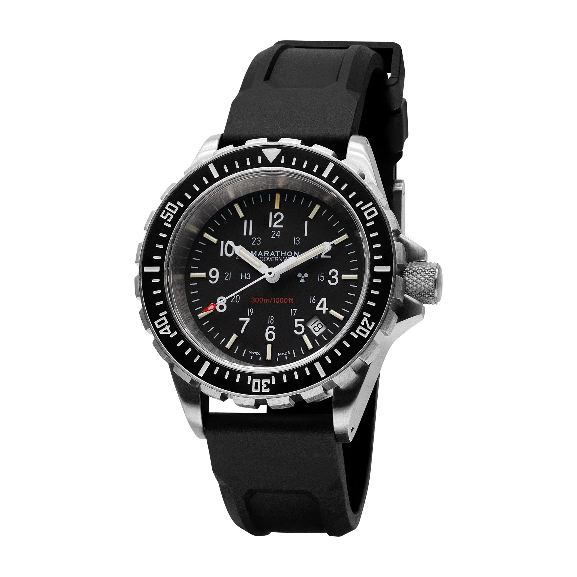 Dive SS/BKSS 3PC RUBBER (WW194007SS-0030) | Black Dial - Image 8