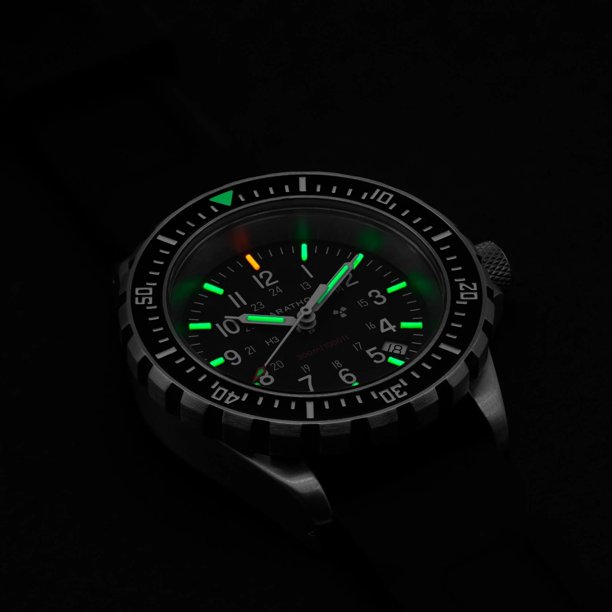 Dive SS/BKSS 3PC RUBBER (WW194007SS-0130) | Black Dial - Image 2