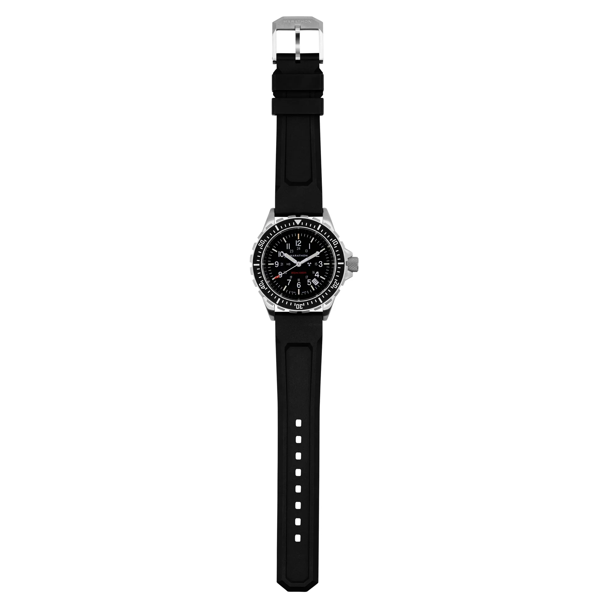Dive SS/BKSS 3PC RUBBER (WW194007SS-0130) | Black Dial - Image 5