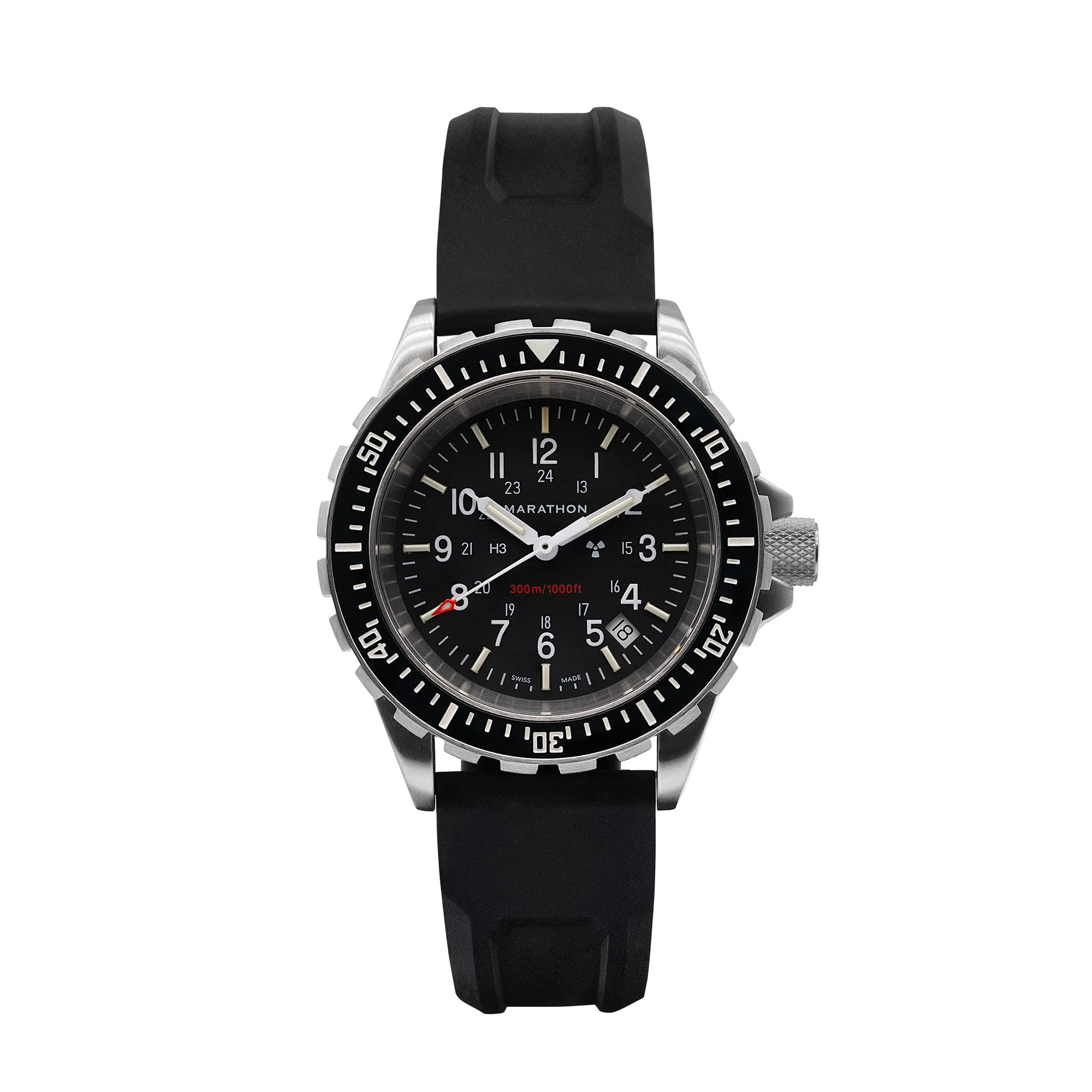 Dive SS/BKSS 3PC RUBBER (WW194007SS-0130) | Black Dial - Image 8