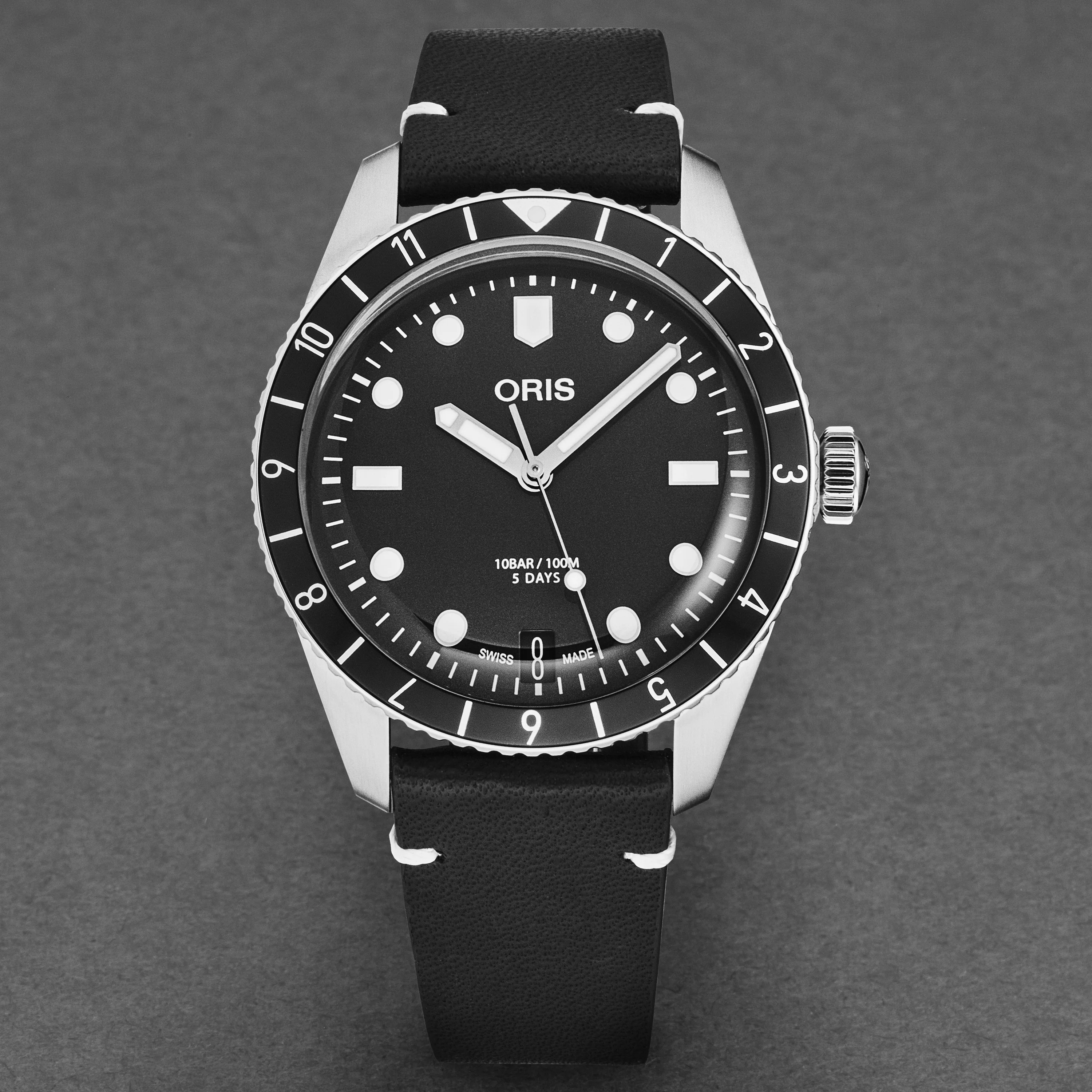 DIVERS SIXTY-FIVE 40077724054LS / Black | Black Dial - Image 4