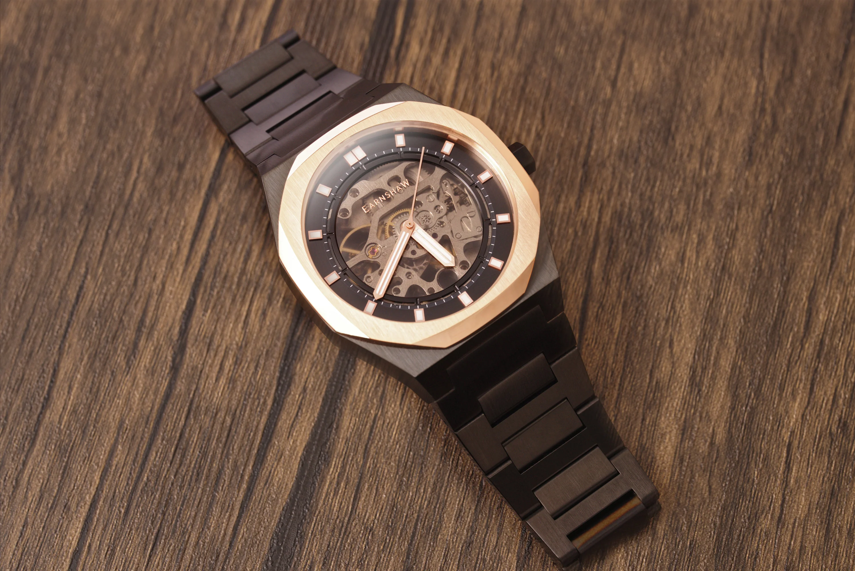 Drake Skeleton  Automatic Black Dial / Stainless Steel | Black Dial - Image 3