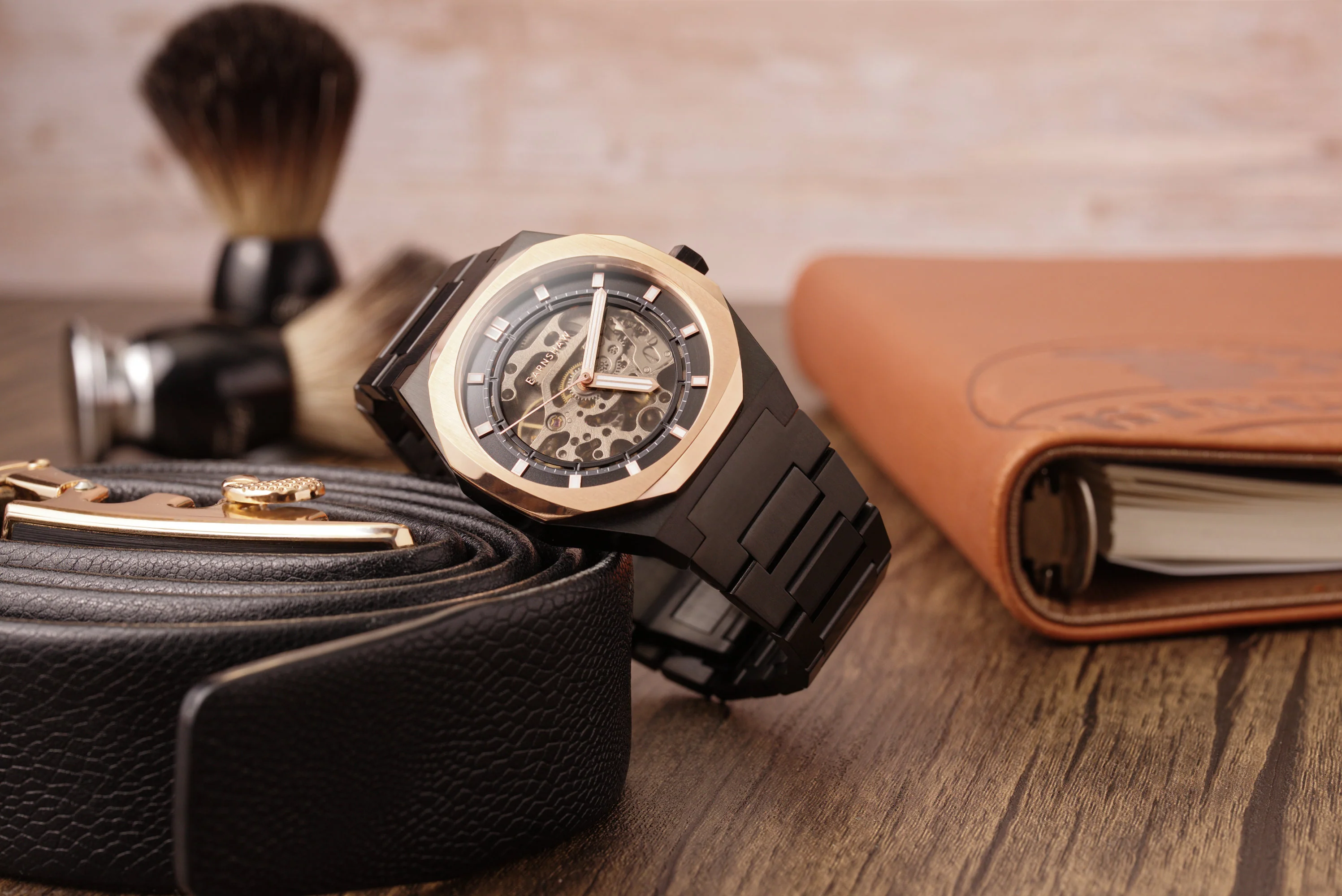 Drake Skeleton  Automatic Black Dial / Stainless Steel | Black Dial - Image 4
