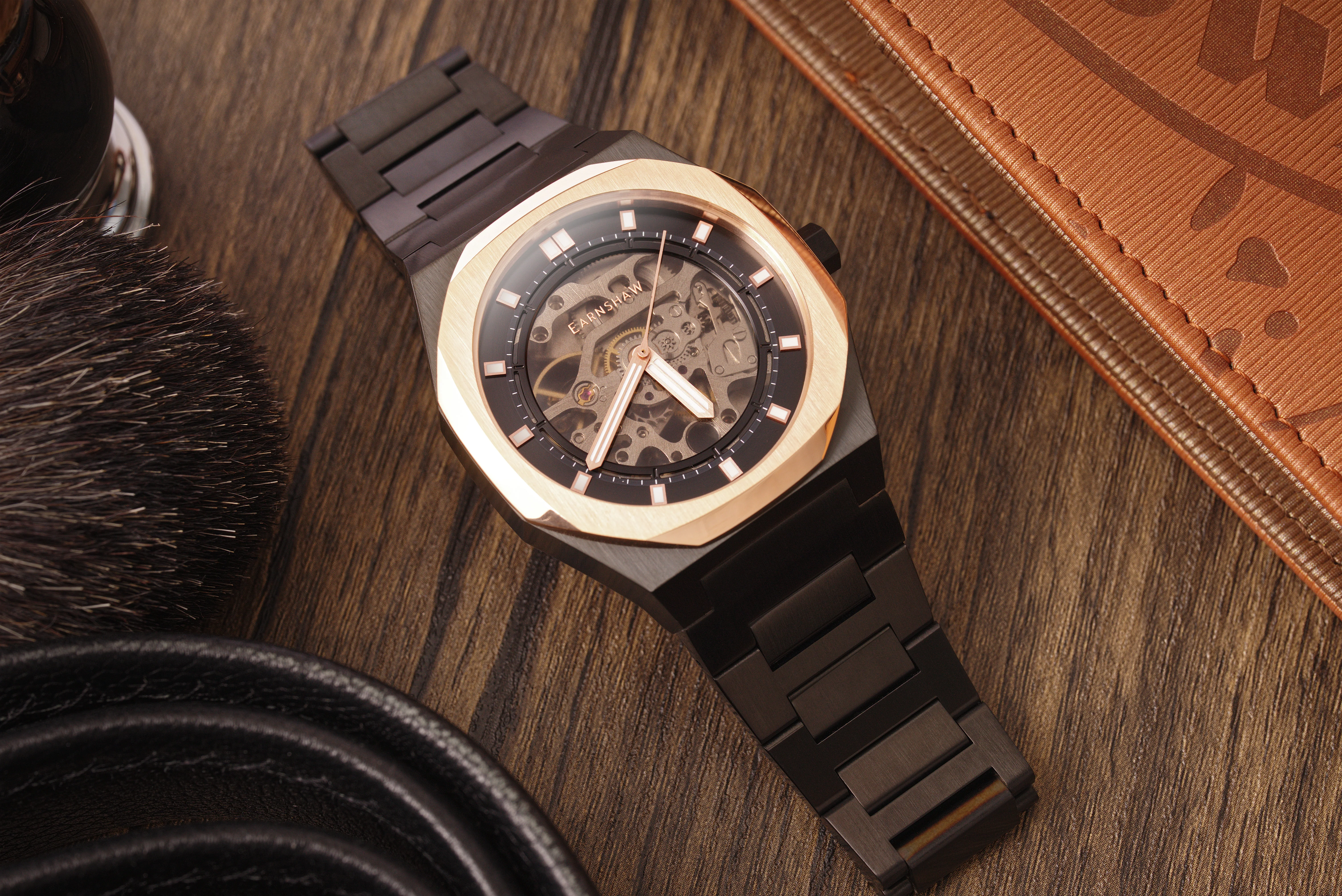 Drake Skeleton  Automatic Black Dial / Stainless Steel | Black Dial - Image 5