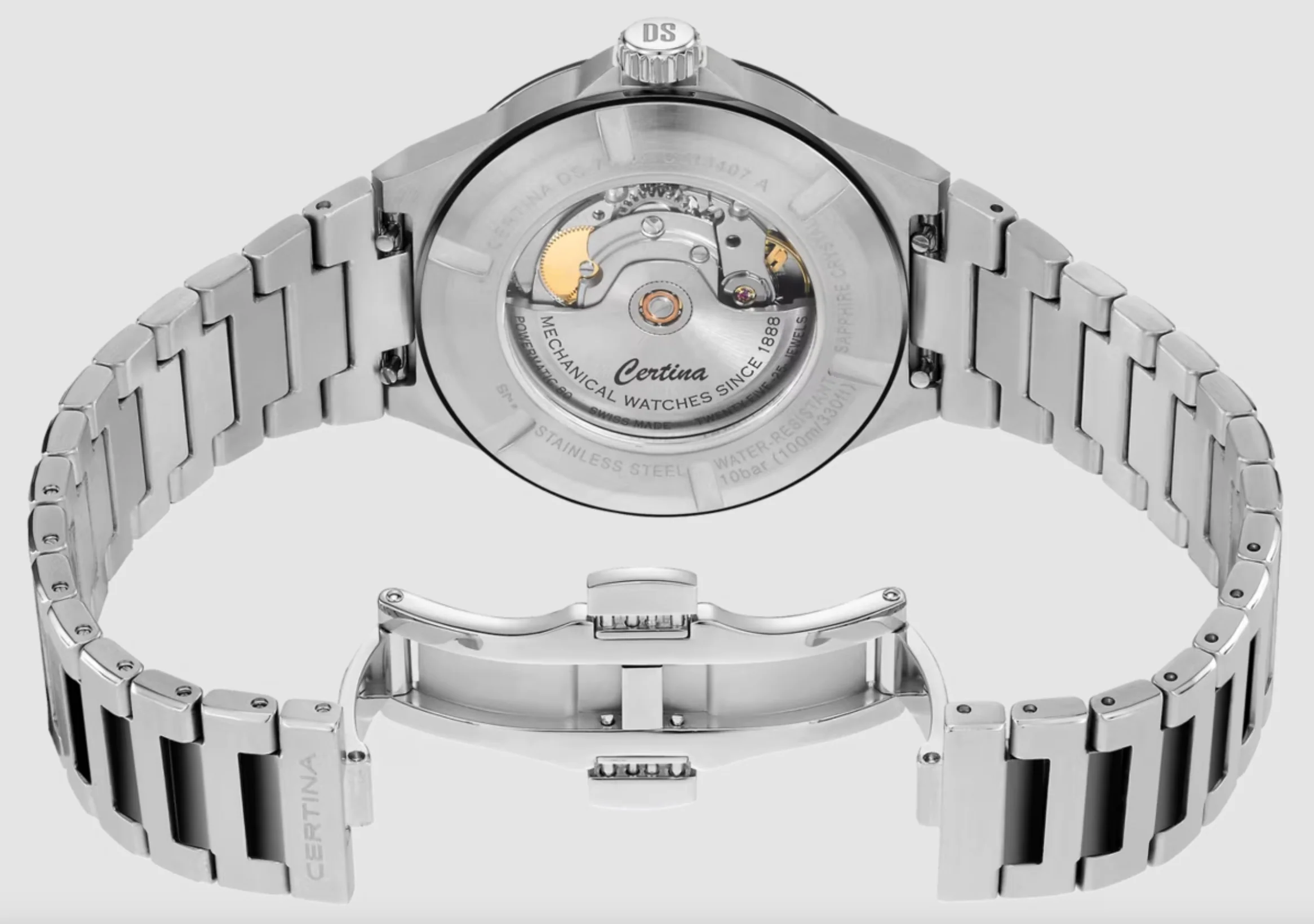 DS-7 Powermatic 80 Black Dial | Black Dial - Image 2
