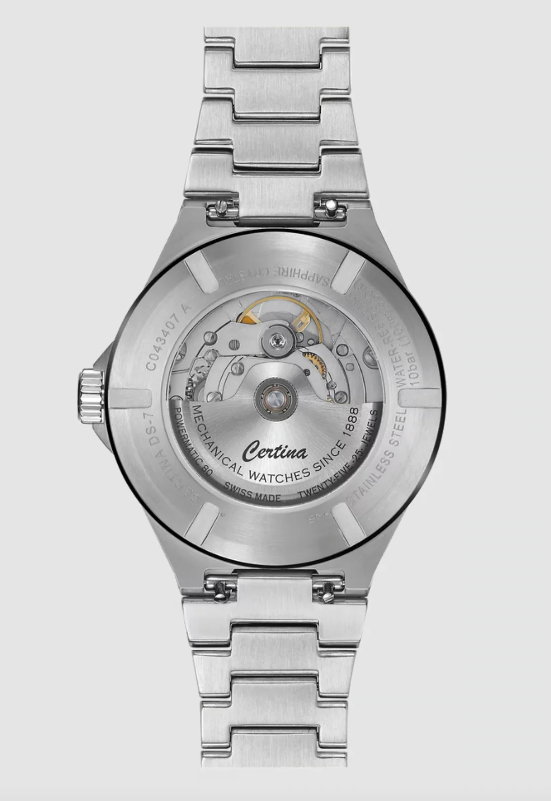 DS-7 Powermatic 80 Black Dial | Black Dial - Image 3