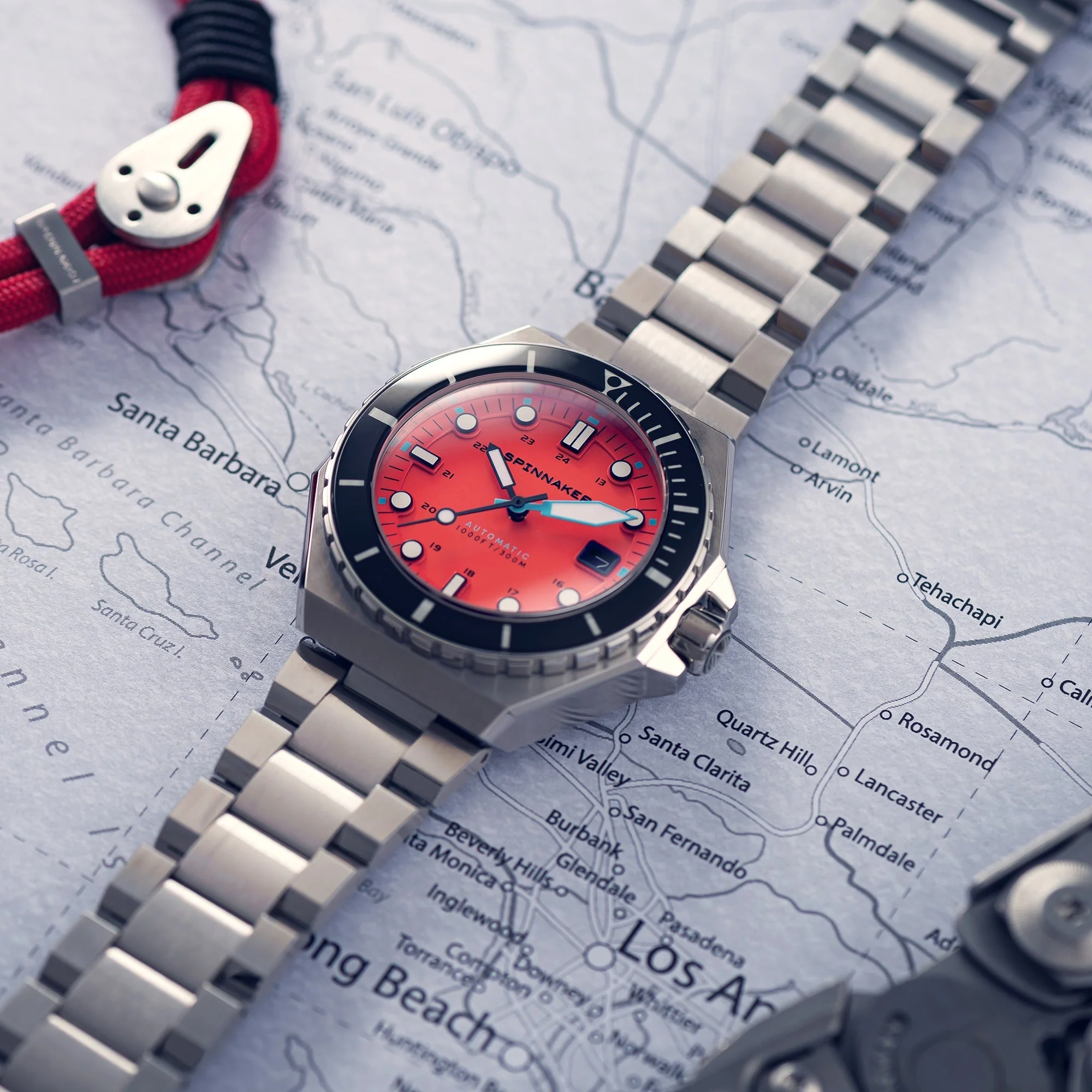 Dumas Orange / Stainless Steel | Orange Dial - Image 6