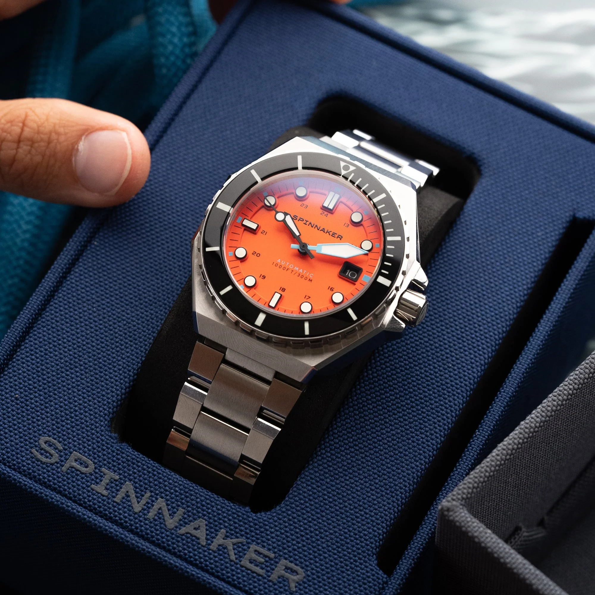 Dumas Orange / Stainless Steel | Orange Dial - Image 8