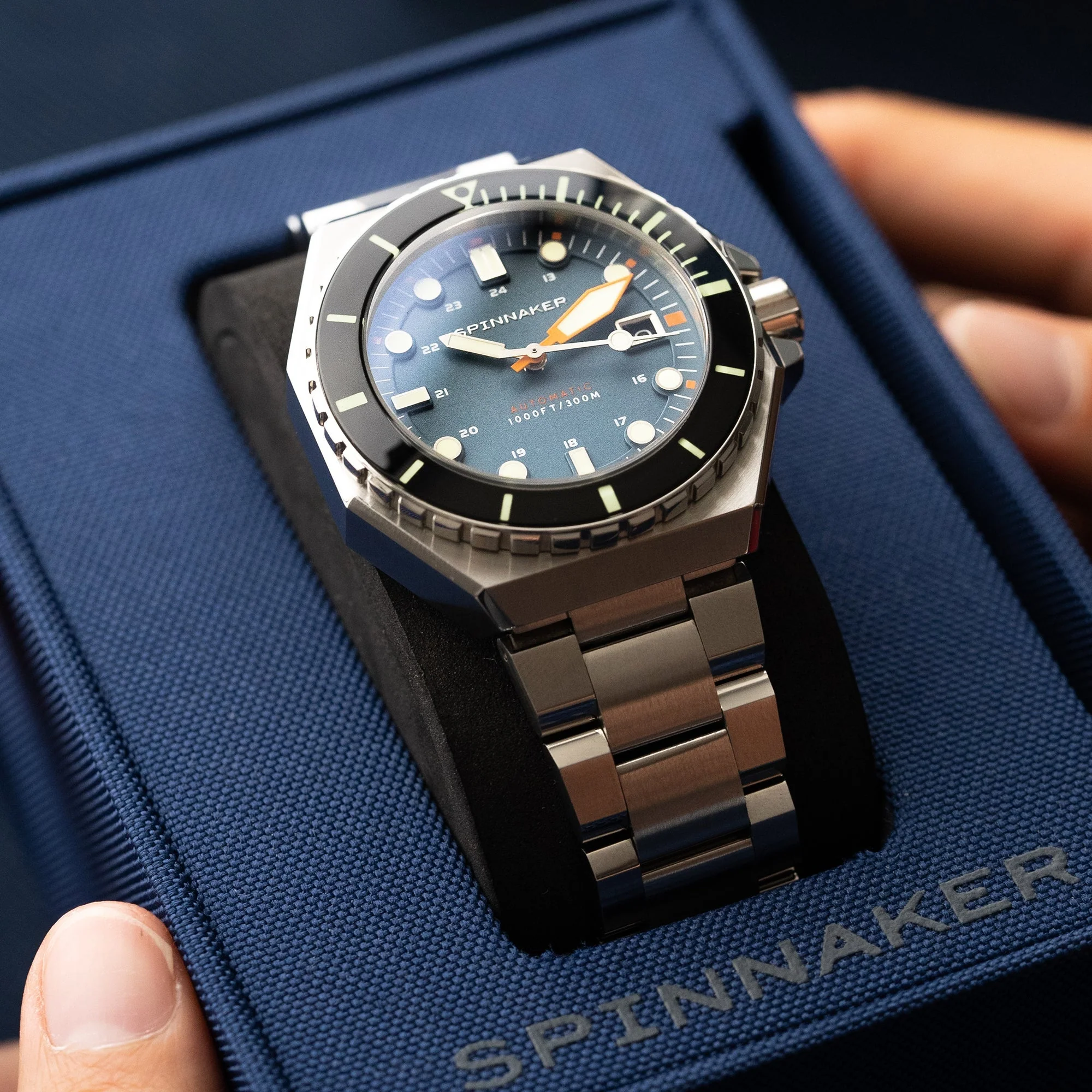 Dumas Blue / Black / Stainless Steel | Blue Dial - Image 10