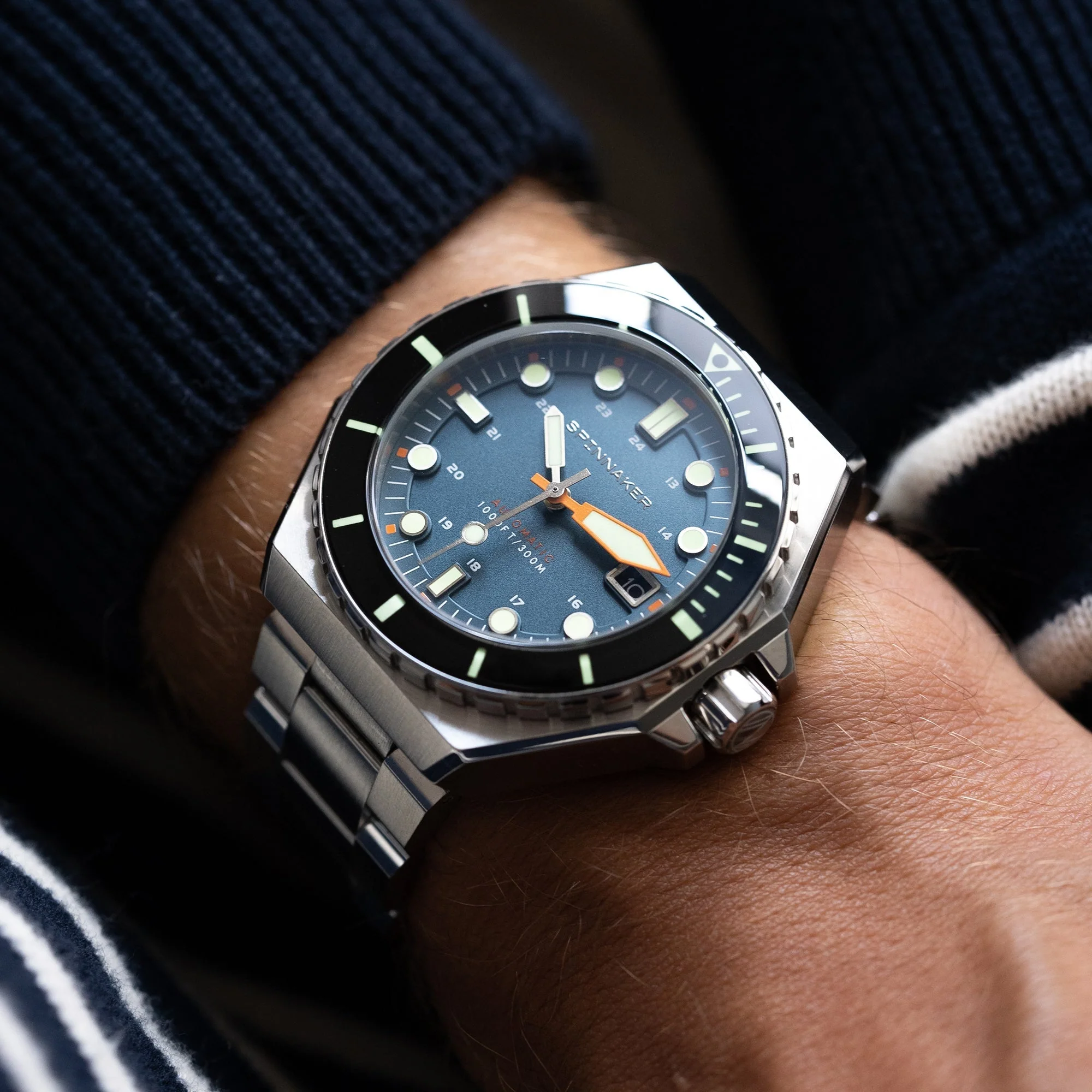 Dumas Blue / Black / Stainless Steel | Blue Dial - Image 5