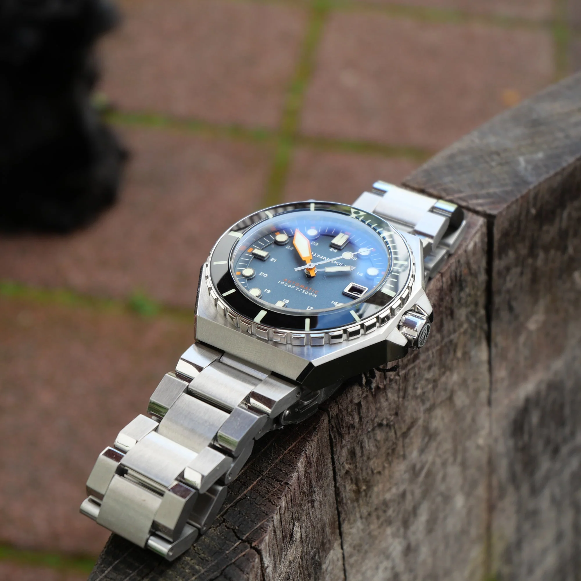Dumas Blue / Black / Stainless Steel | Blue Dial - Image 8