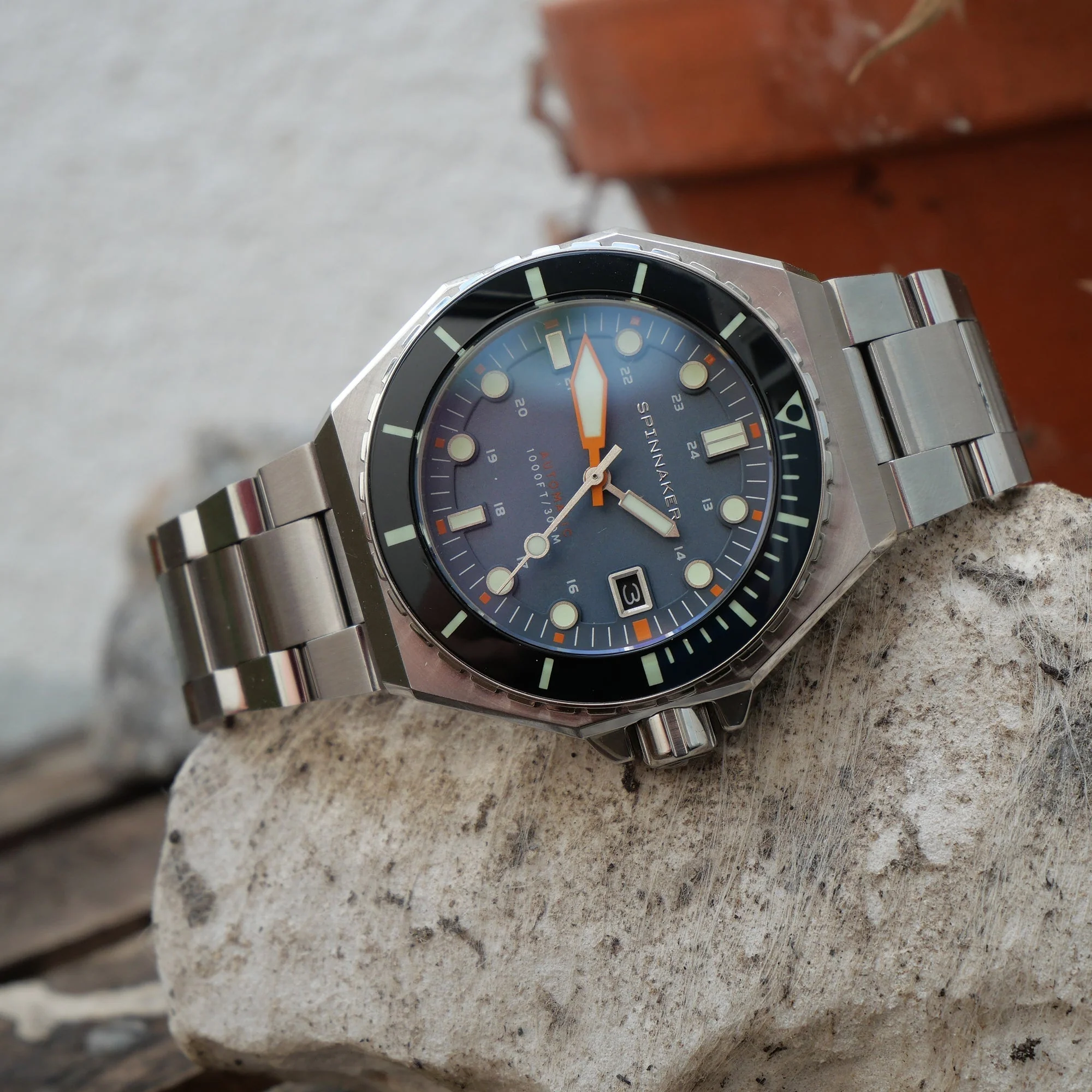 Dumas Blue / Black / Stainless Steel | Blue Dial - Image 9