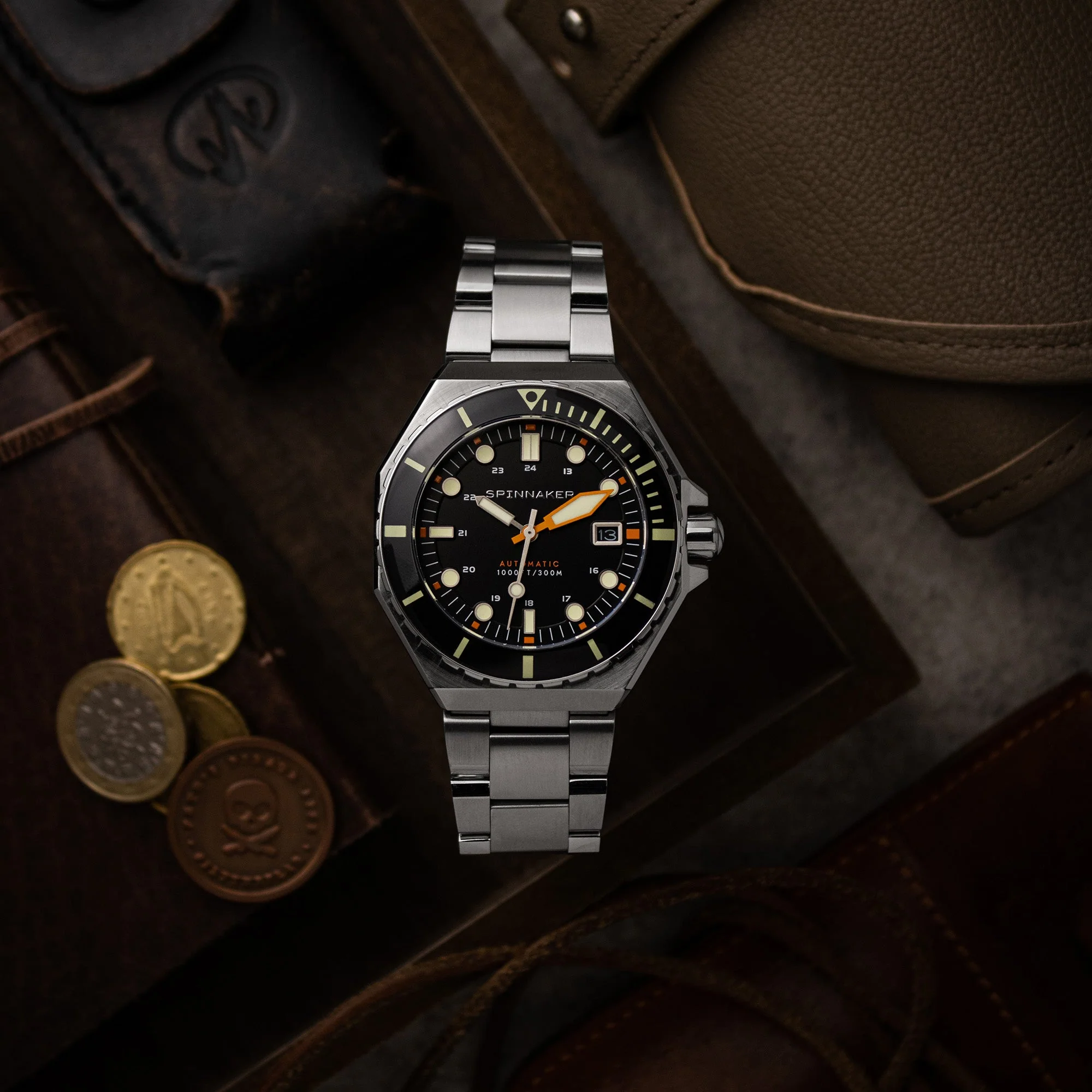 Dumas Black Dial / Stainless Steel | Black Dial - Image 6