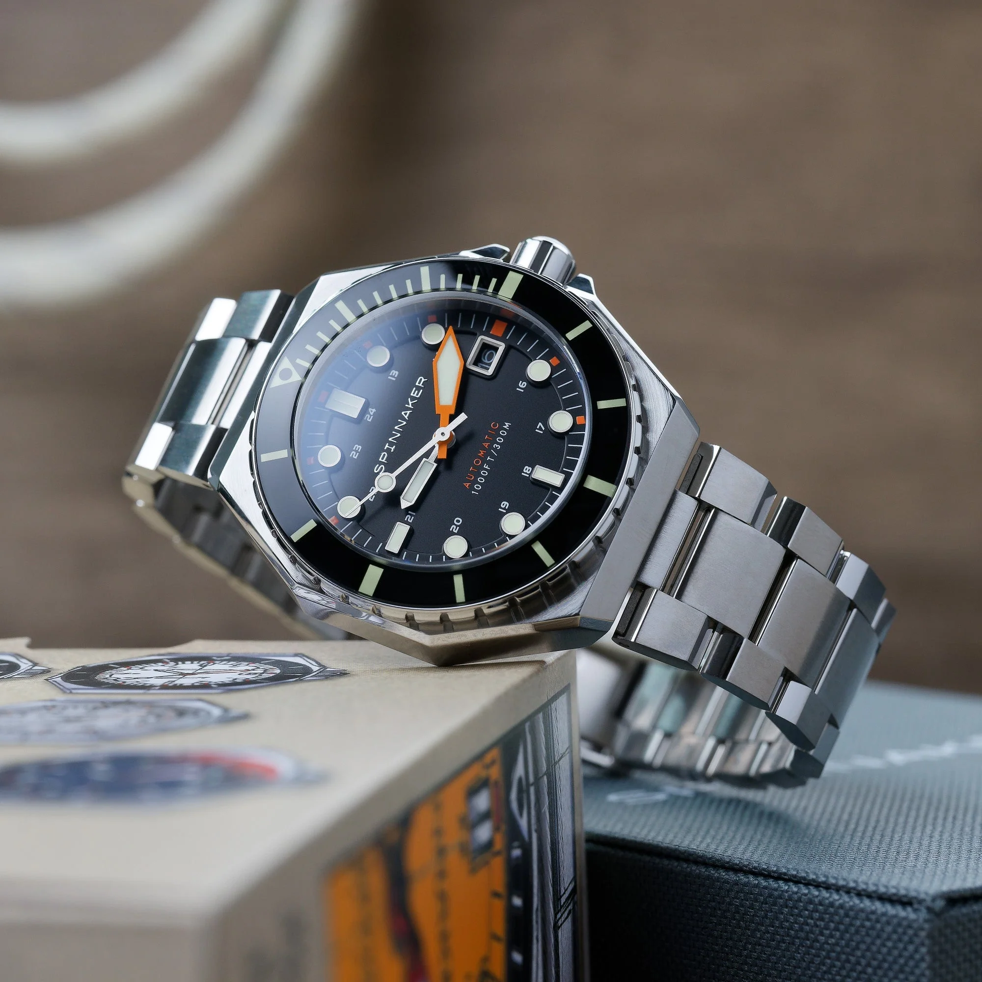 Dumas Black Dial / Stainless Steel | Black Dial - Image 8