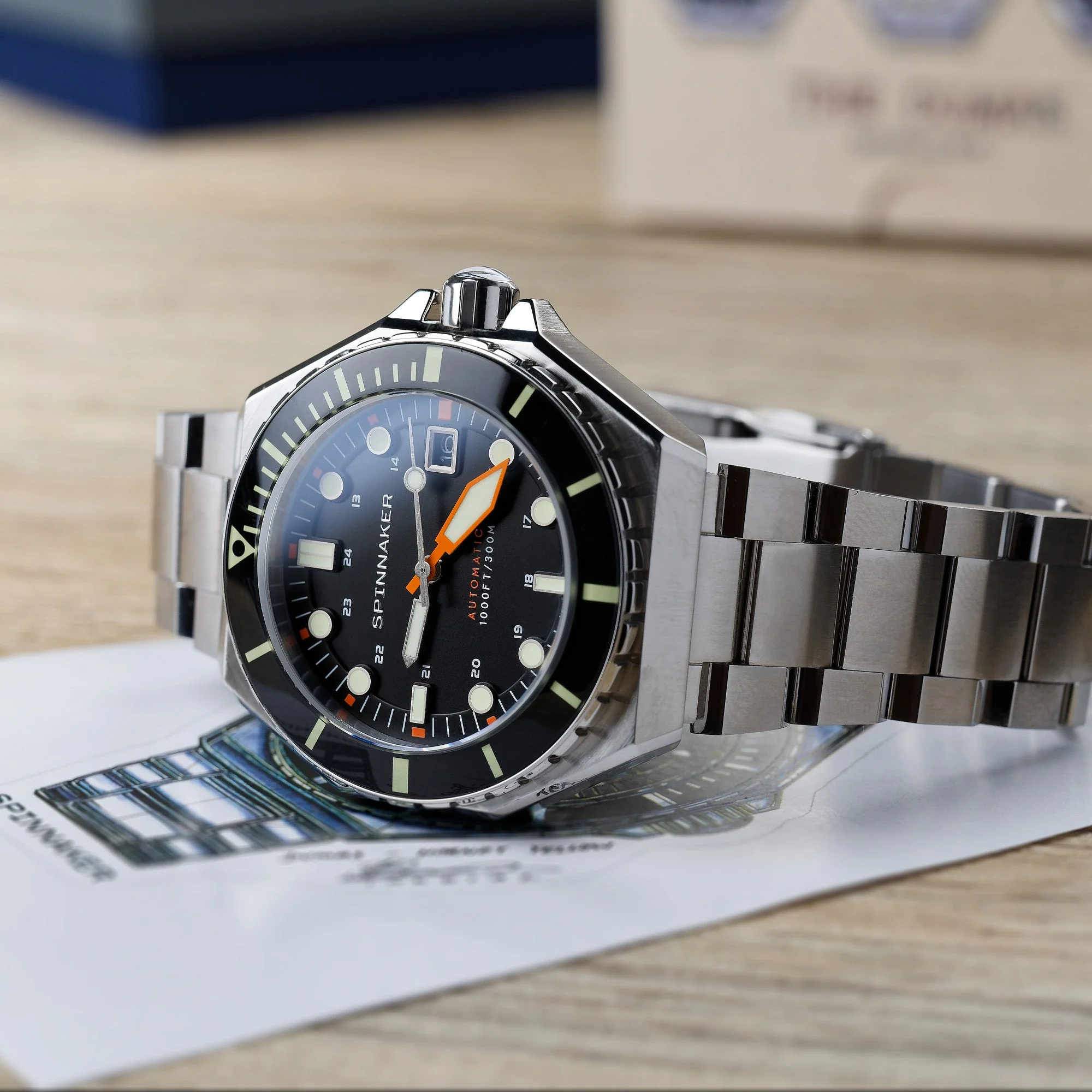 Dumas Black Dial / Stainless Steel | Black Dial - Image 9