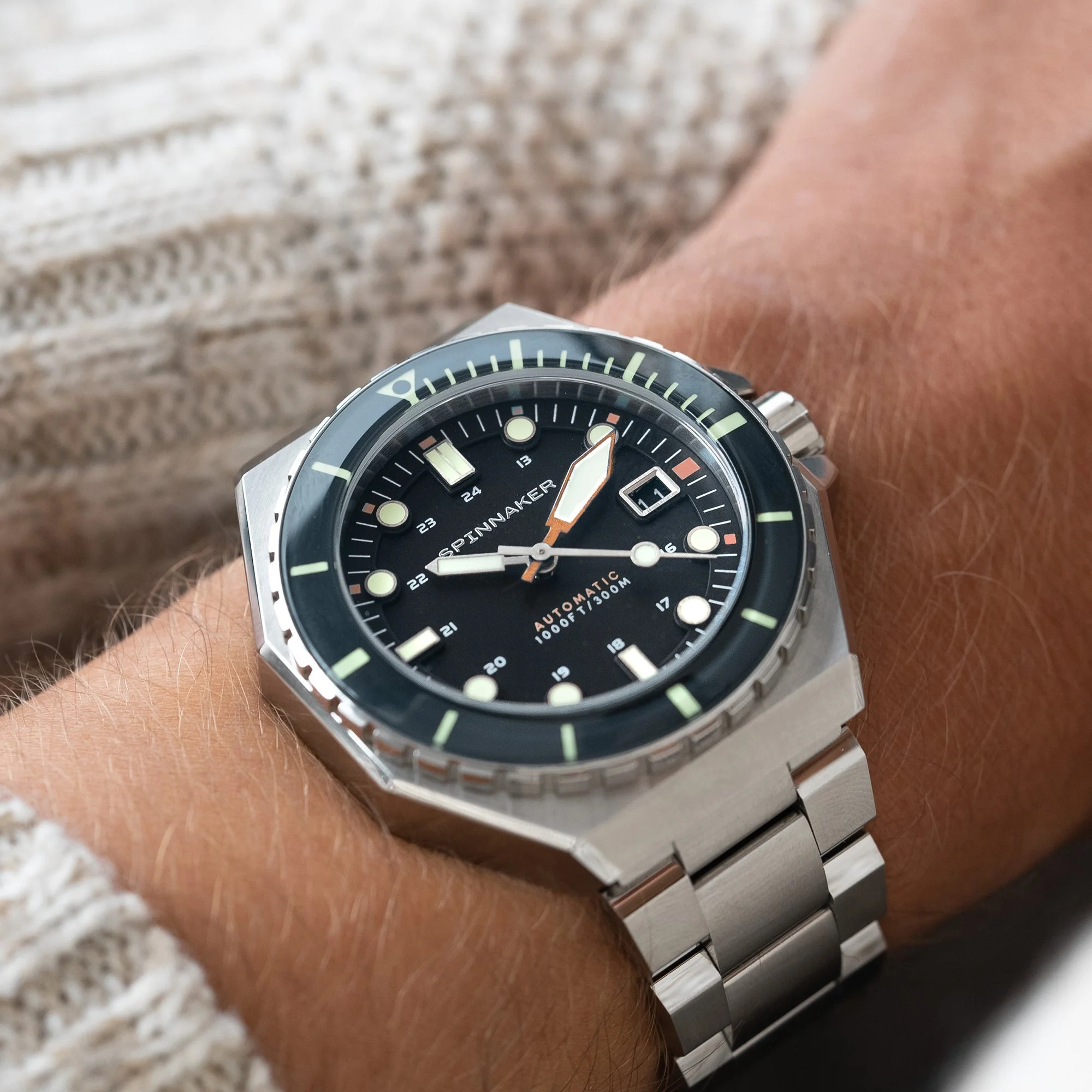 Dumas Blue / Orange / Stainless Steel | Blue Dial - Image 4