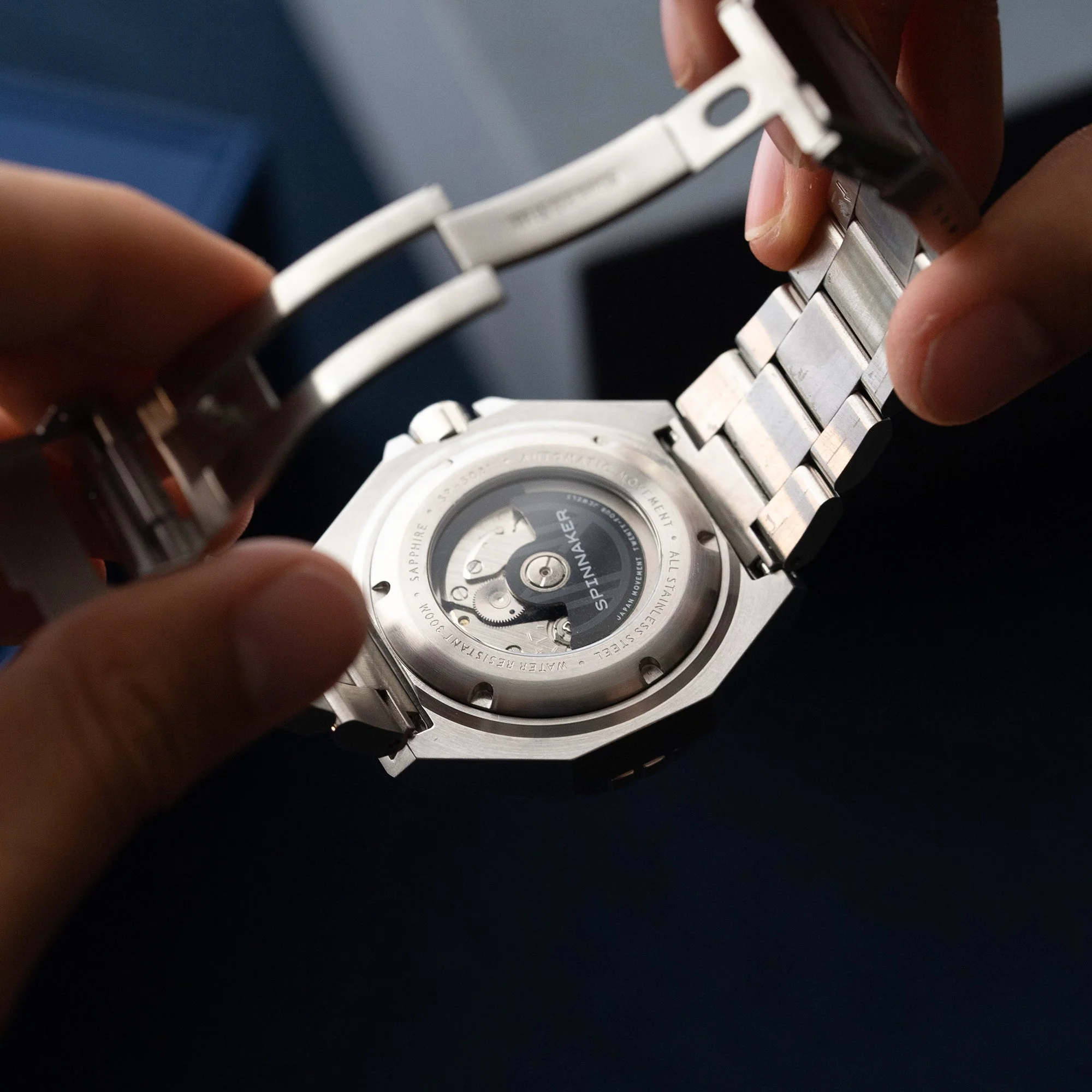 Dumas Gray Dial / Orange / Stainless Steel | Gray Dial - Image 19