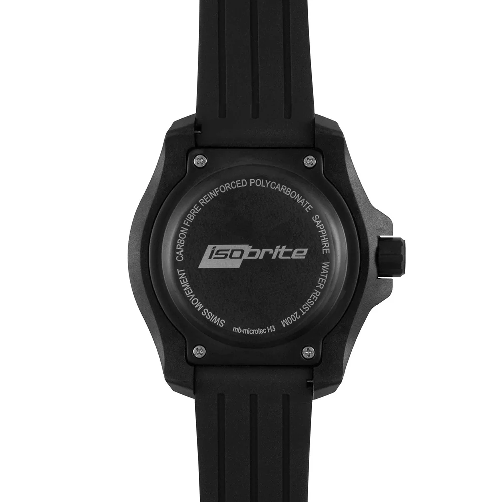 Eclipse w/ 9:00 crown T100 Tritium | Black Dial - Image 4