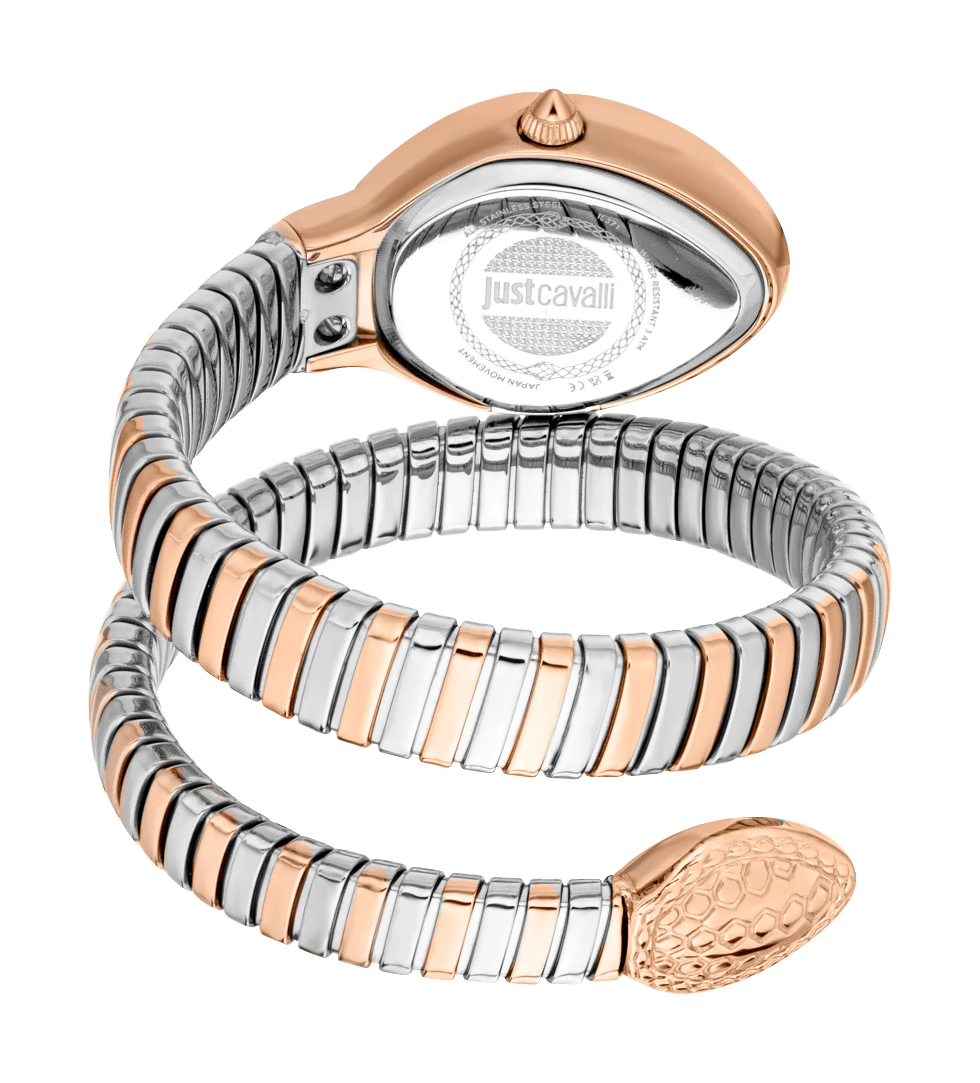 Eclisse 22mm / Silver / Silver and Rose Gold | Silver Dial - Image 2