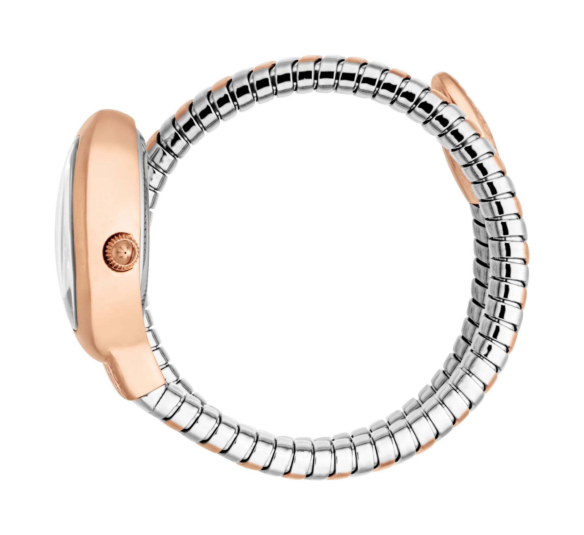 Eclisse 22mm / Silver / Silver and Rose Gold | Silver Dial - Image 3