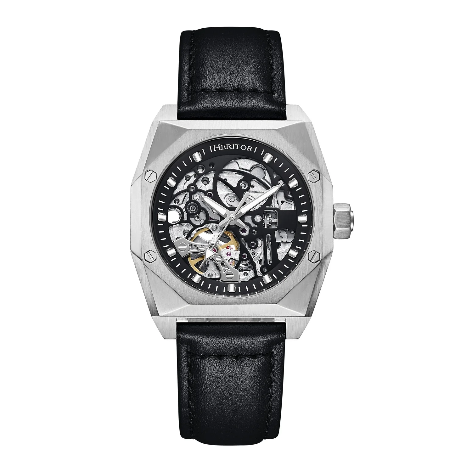 Elliott Black / Leather | Black Dial