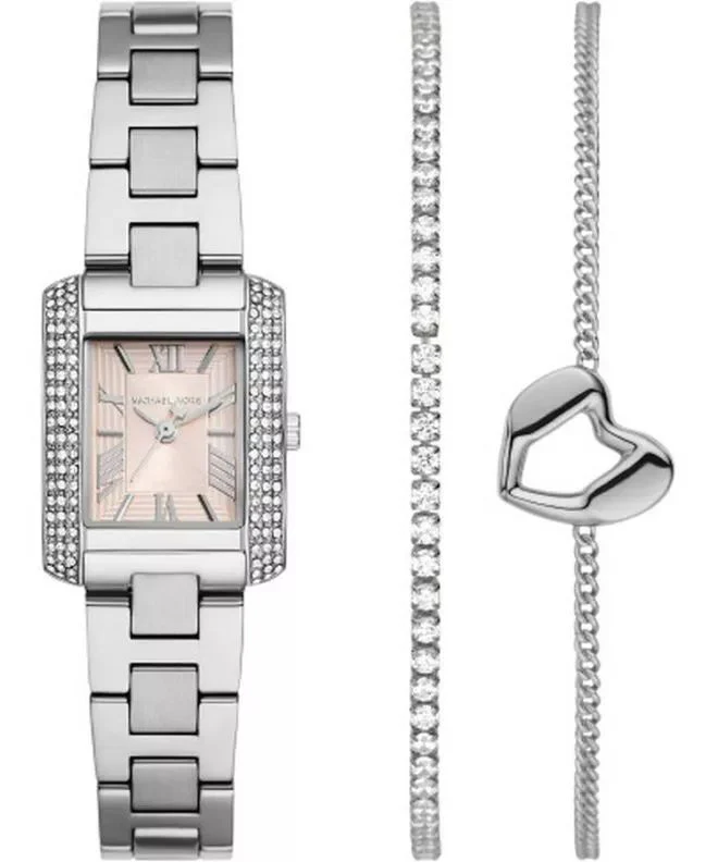 Emery 22mm / Pink / Silver | Pink Dial