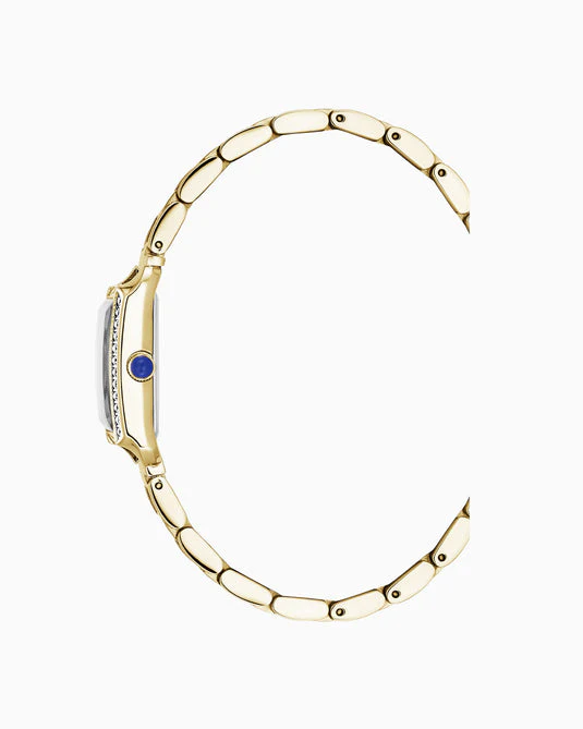 Jacques du Manoir Emily Gold-tone White dial with Stones | White Dial - Image 3