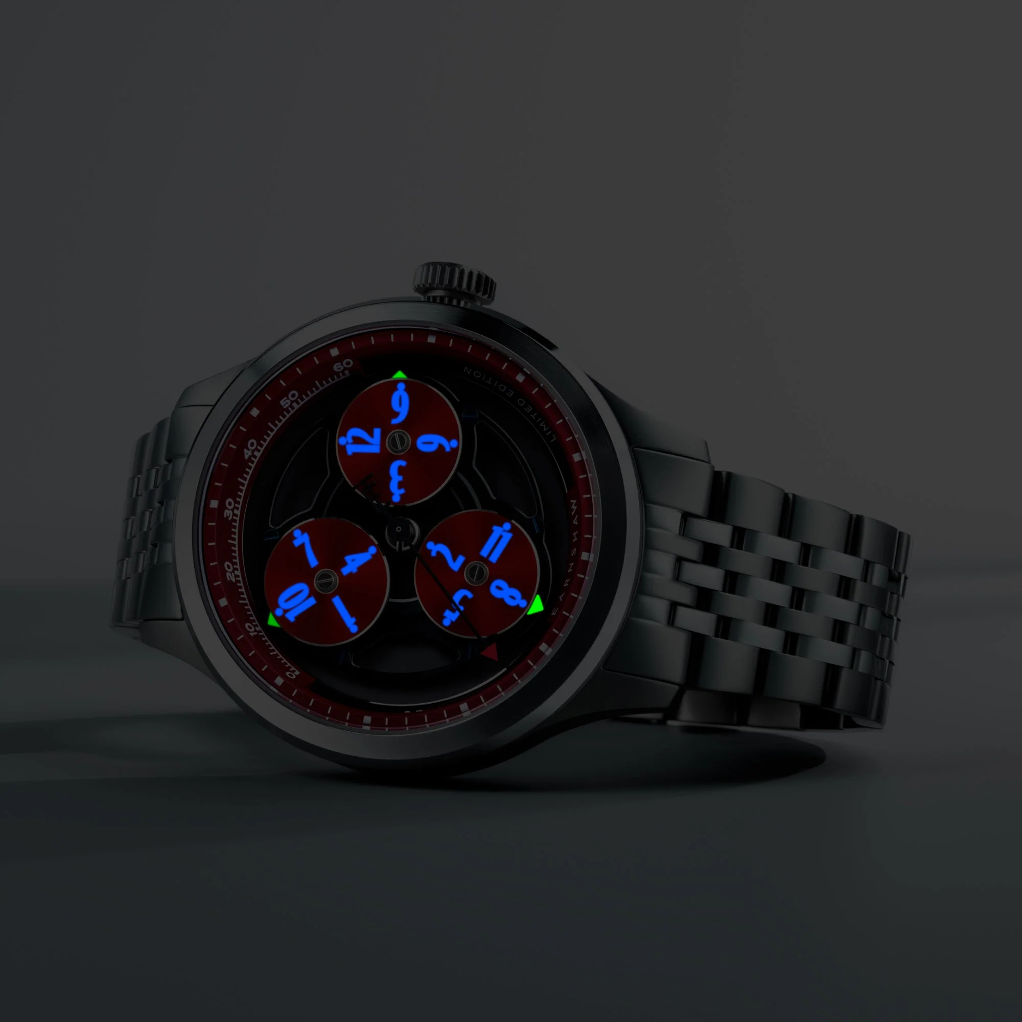 Engineer Hexham Trisect Automatic Limited Edition Black / Stainless Steel | Black Dial - Image 4