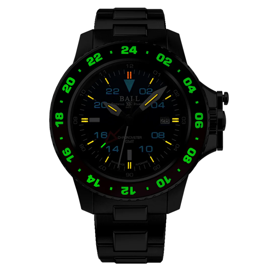 Engineer Hydrocarbon AeroGMT II Red/BLK | Black Dial - Image 2