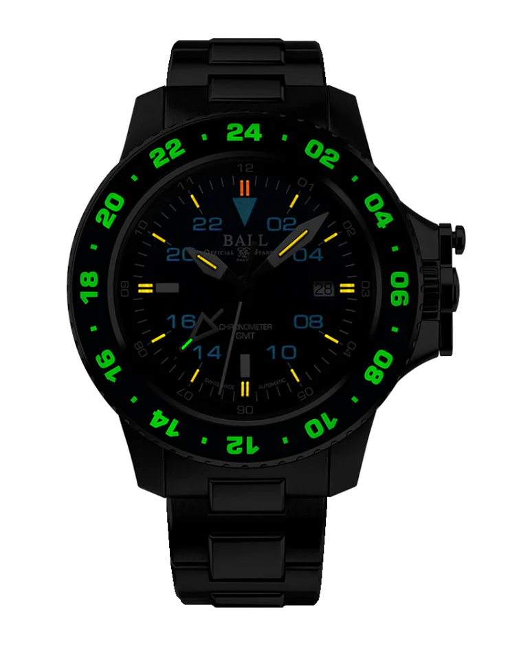 Engineer Hydrocarbon AeroGMT II Blue | Black Dial - Image 2